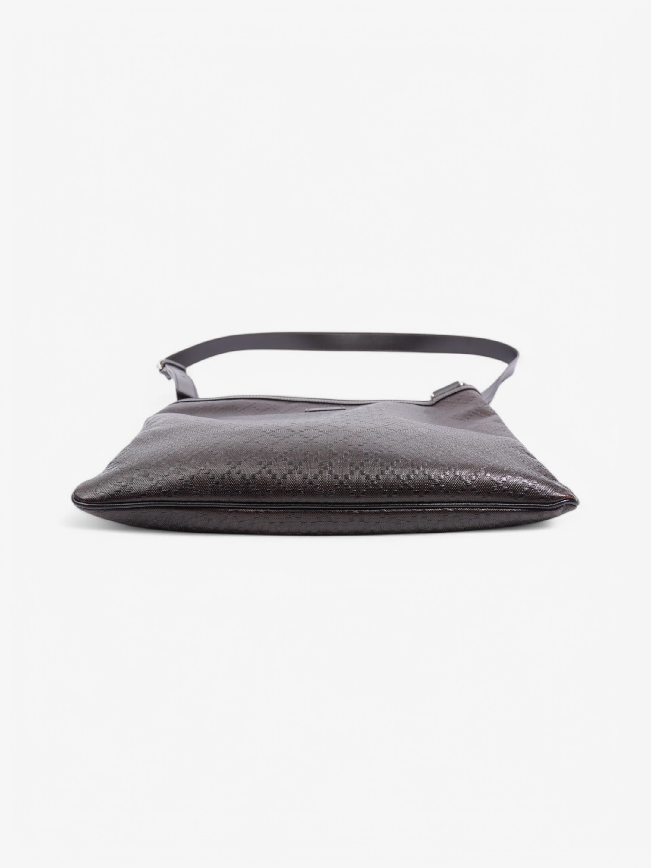 Gucci GG Imprime Messenger Dark Brown Coated Canvas