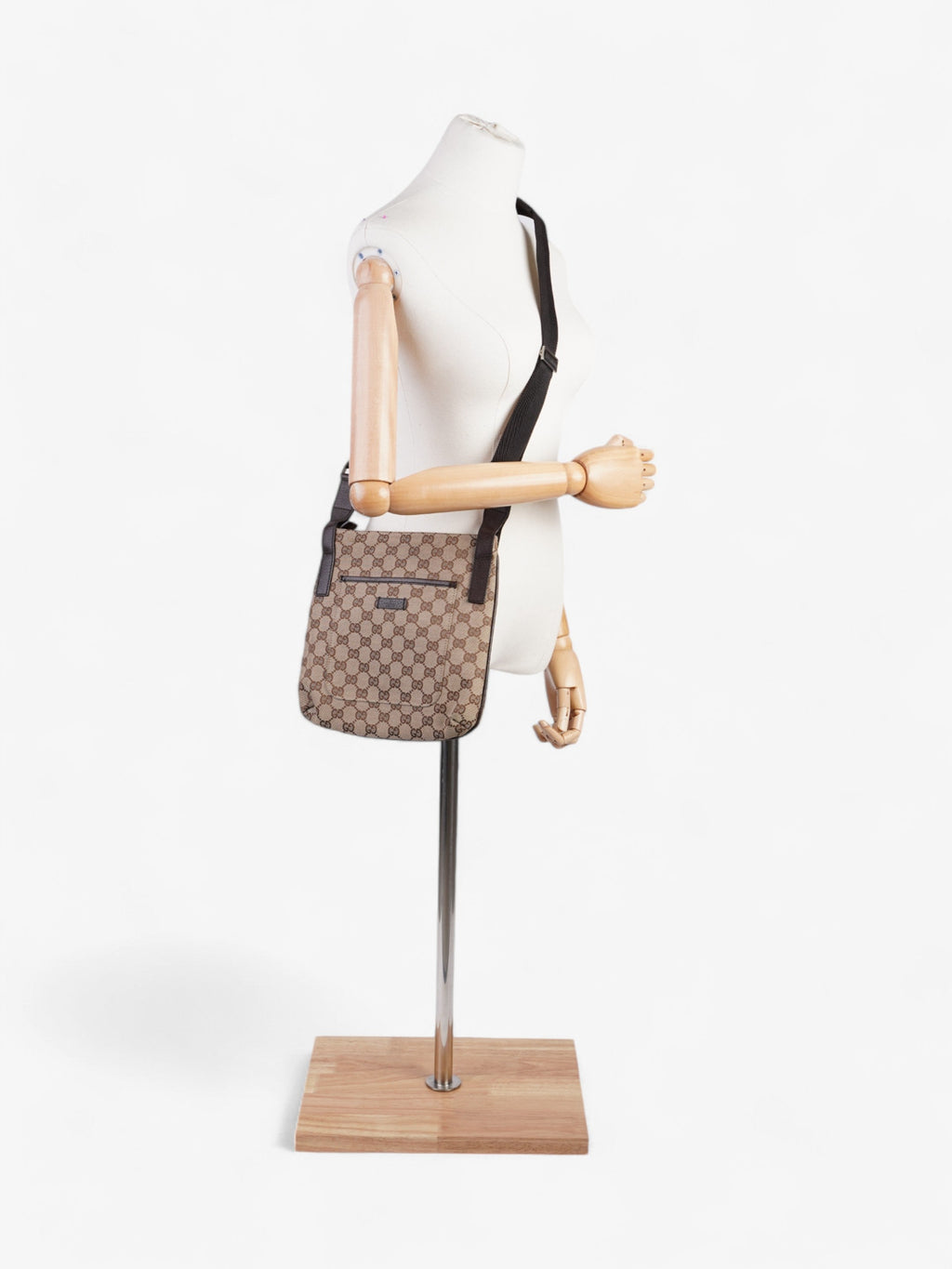 Gucci Messenger Bag Supreme / Brown Canvas