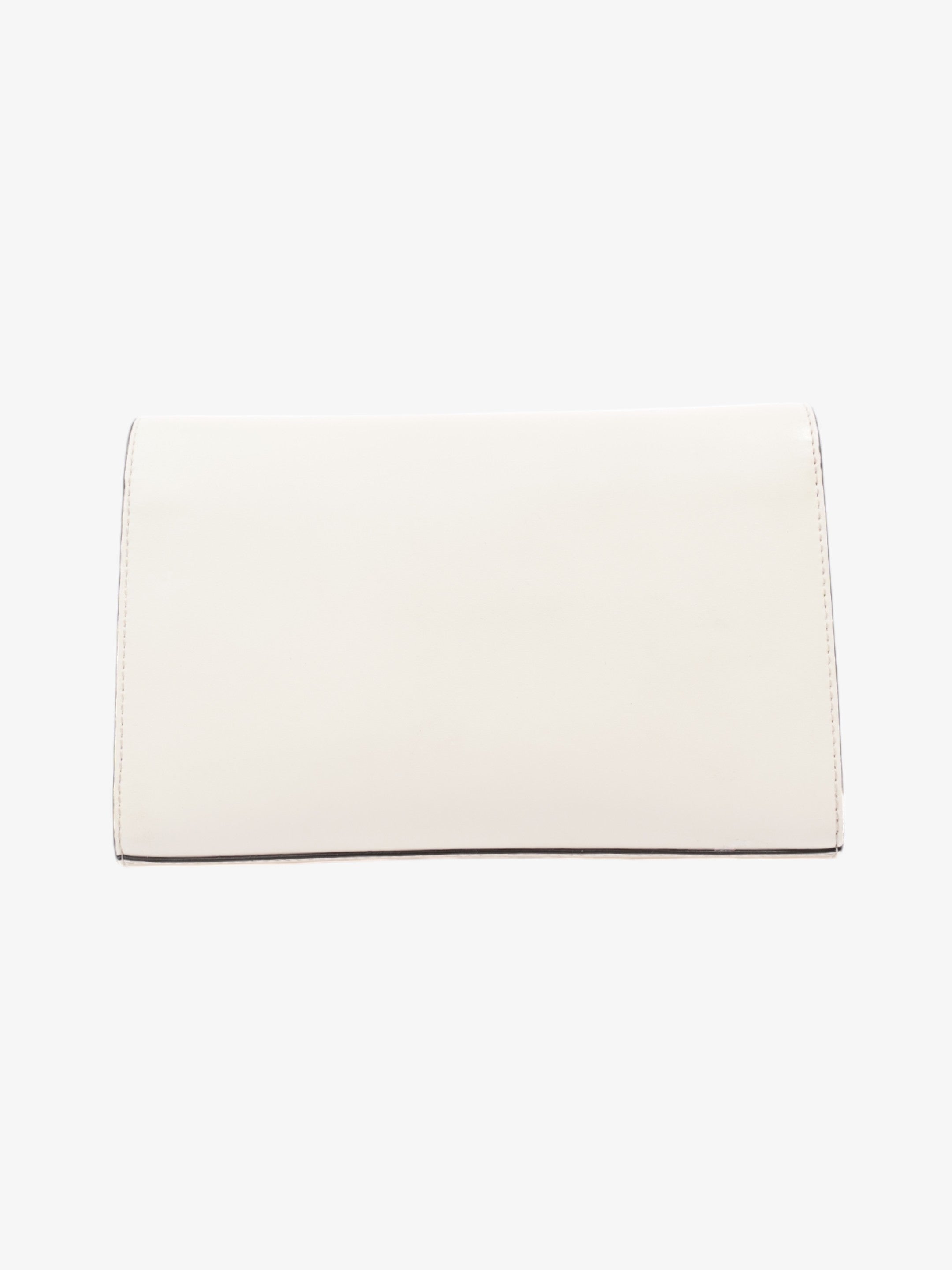 Fendi F is Fendi Whipstitch Bow Wallet On Chain Camelia / Multicoloured Calfskin Leather