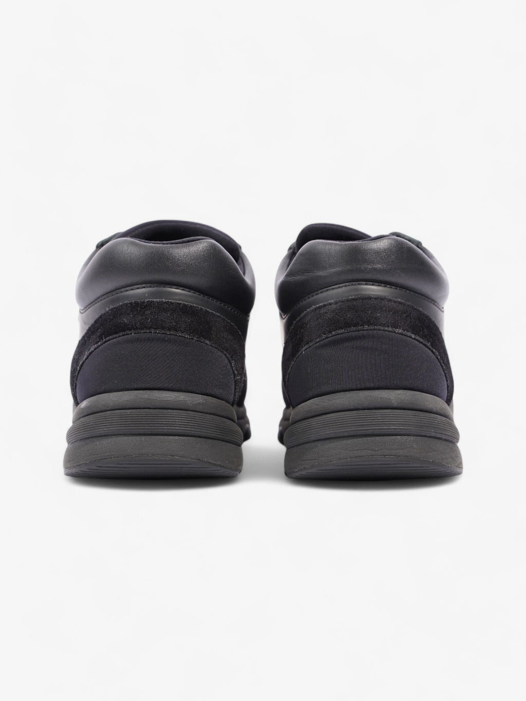 Chanel CC Logo Sneakers Black Suede EU 39 UK 6