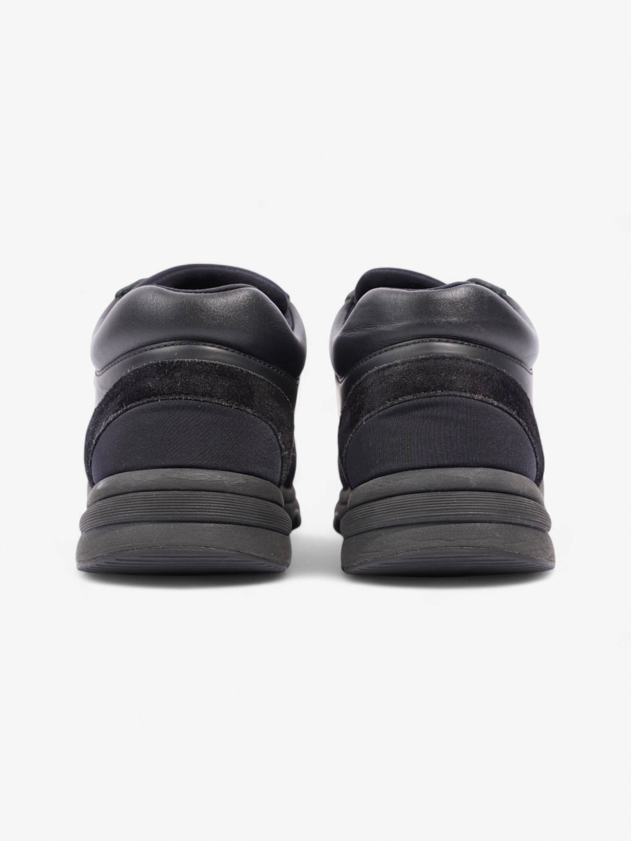 Chanel CC Logo Sneakers Black Suede EU 39 UK 6