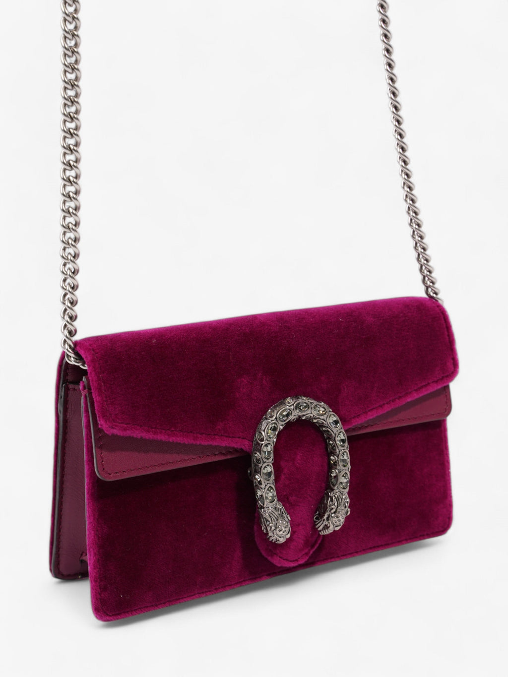 Gucci Dionysus Magneta Velvet Super Mini