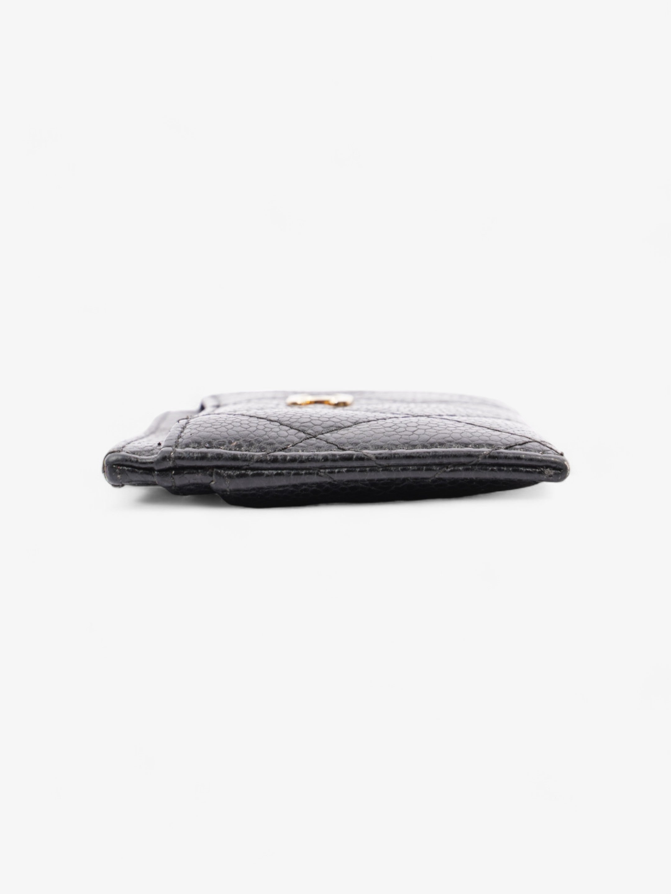 Chanel Classic  Holder Black Caviar Leather