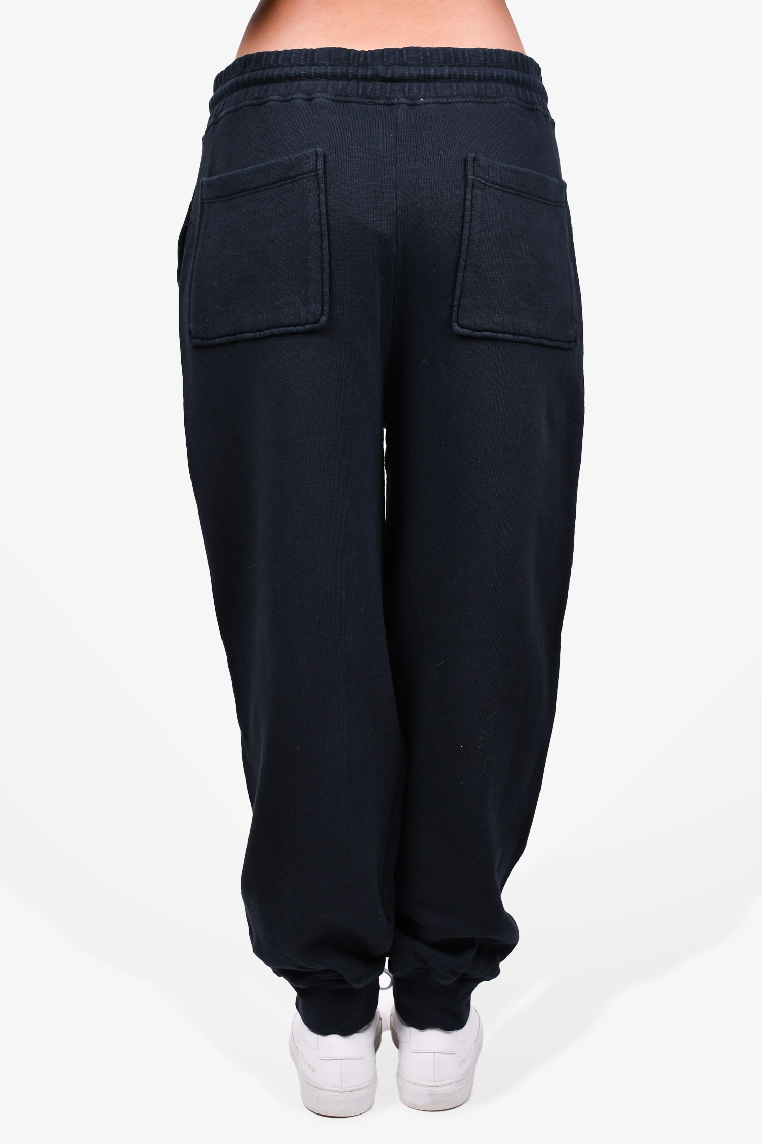 Ulla Johnson Black Puff Sleeve Sweatshirt + Sweatpant Set Size L