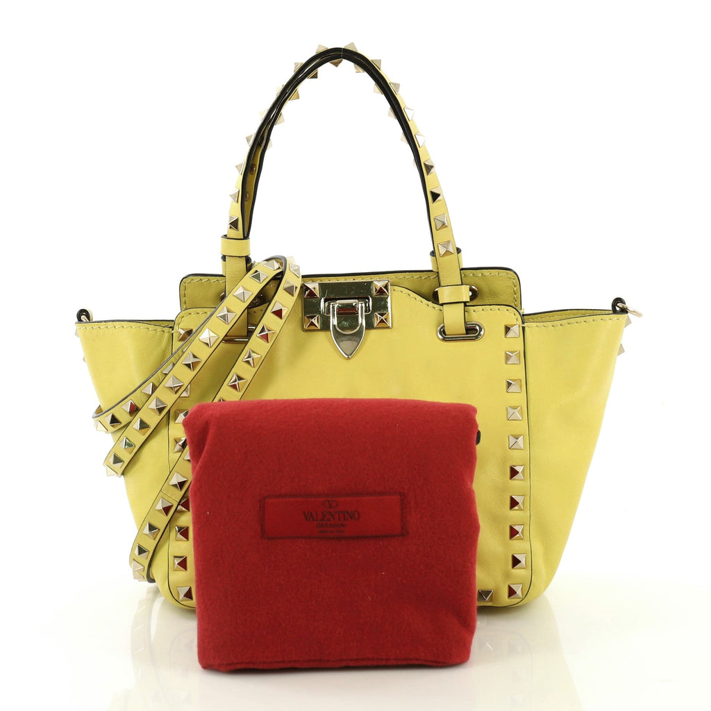 Rockstud Tote Soft Leather Mini