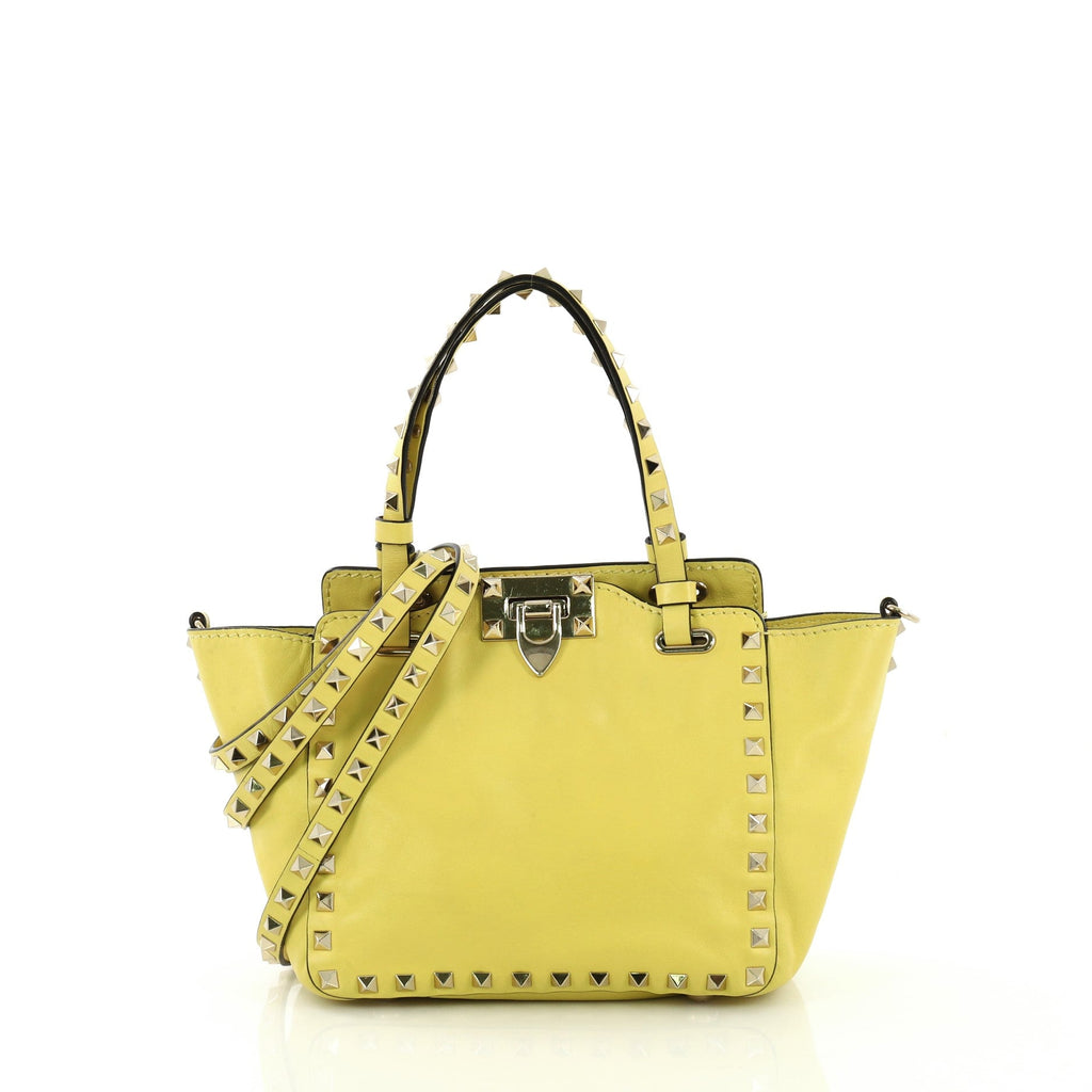 Rockstud Tote Soft Leather Mini
