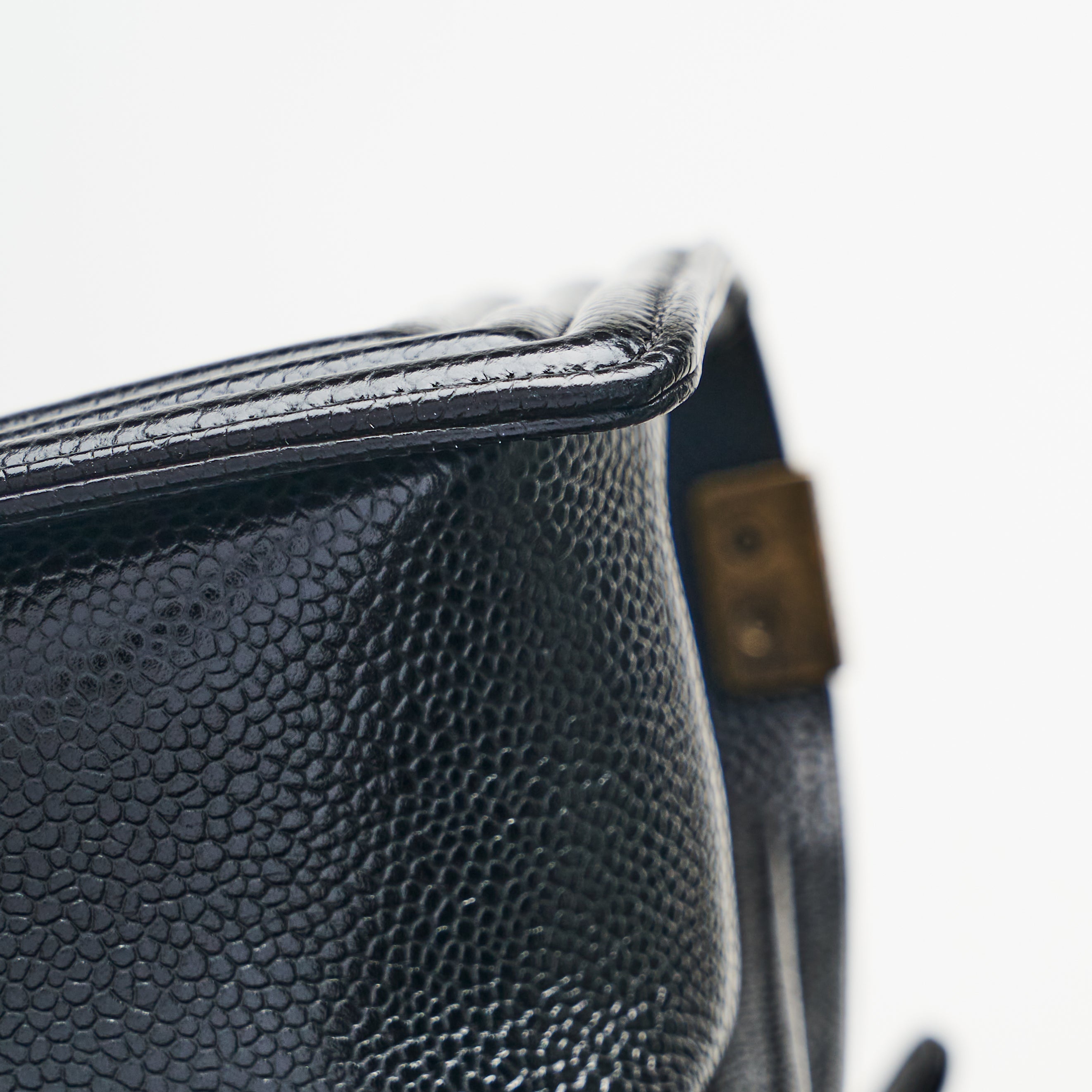CHANEL LE BOY MEDIUM IN BLACK