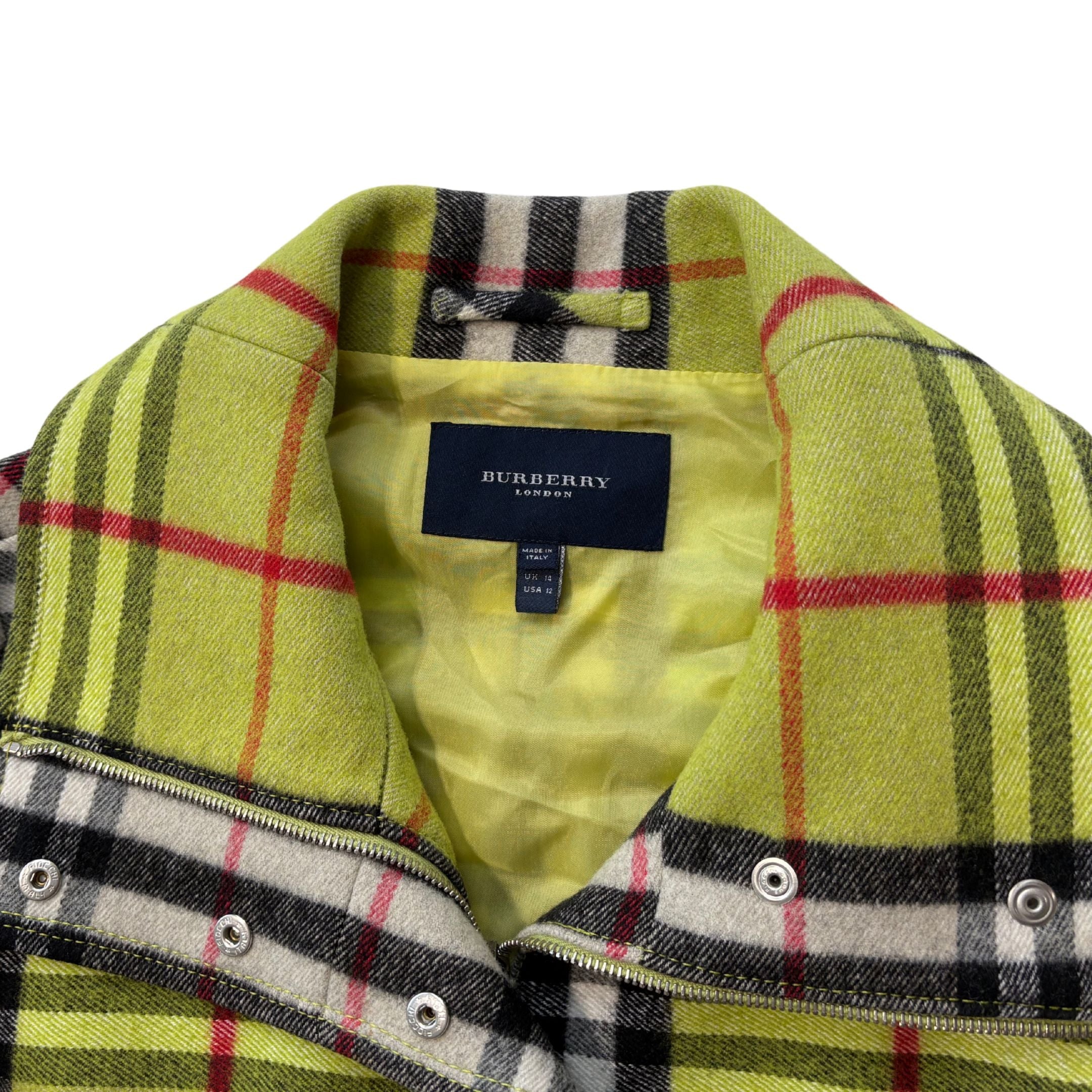 Burberry Check Jacket - Women's 12