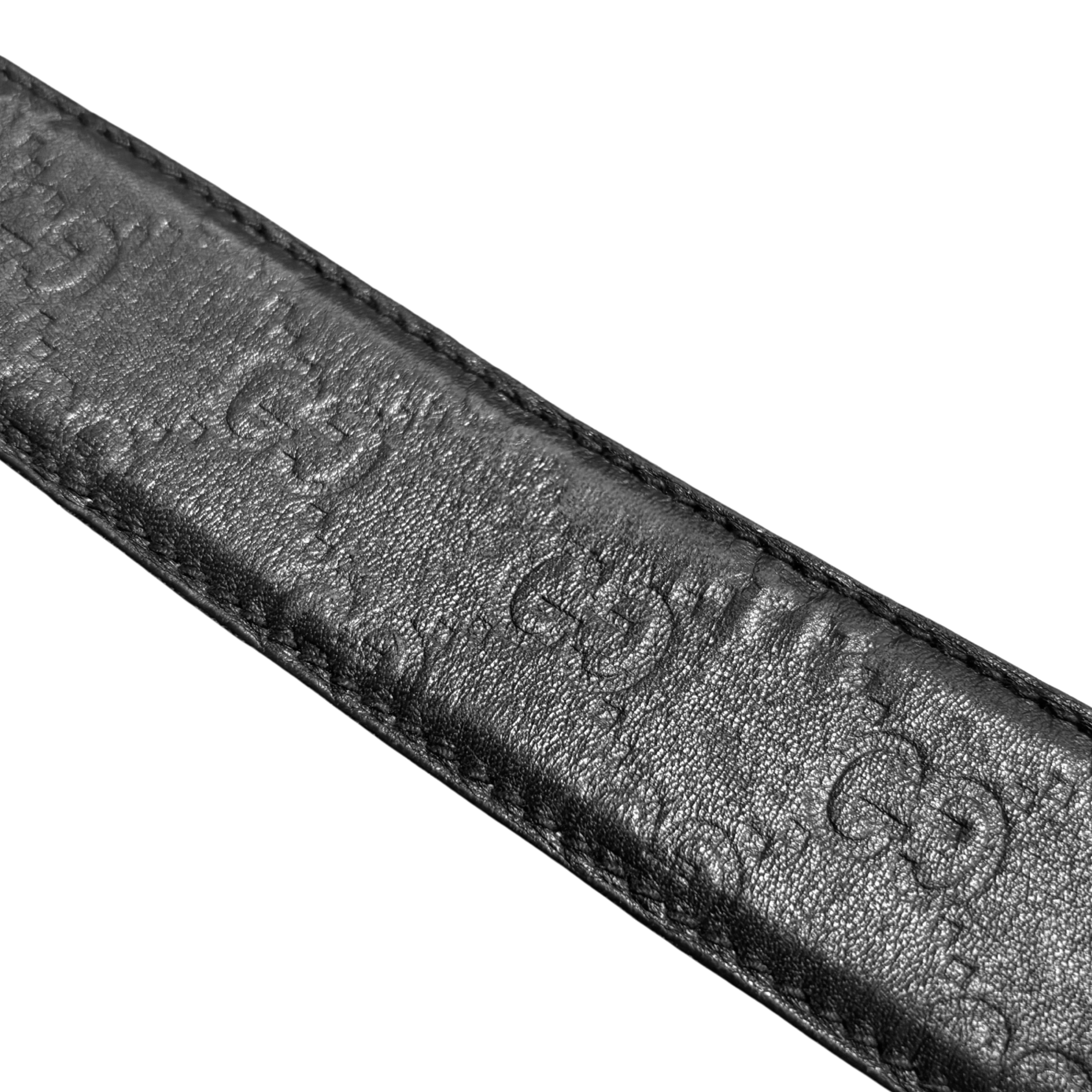 Gucci 'GG' Monogram Belt - 85/34