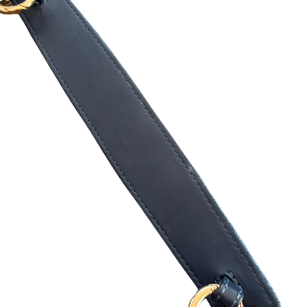 Valentino 'Spike Rockstud' Denim Handbag