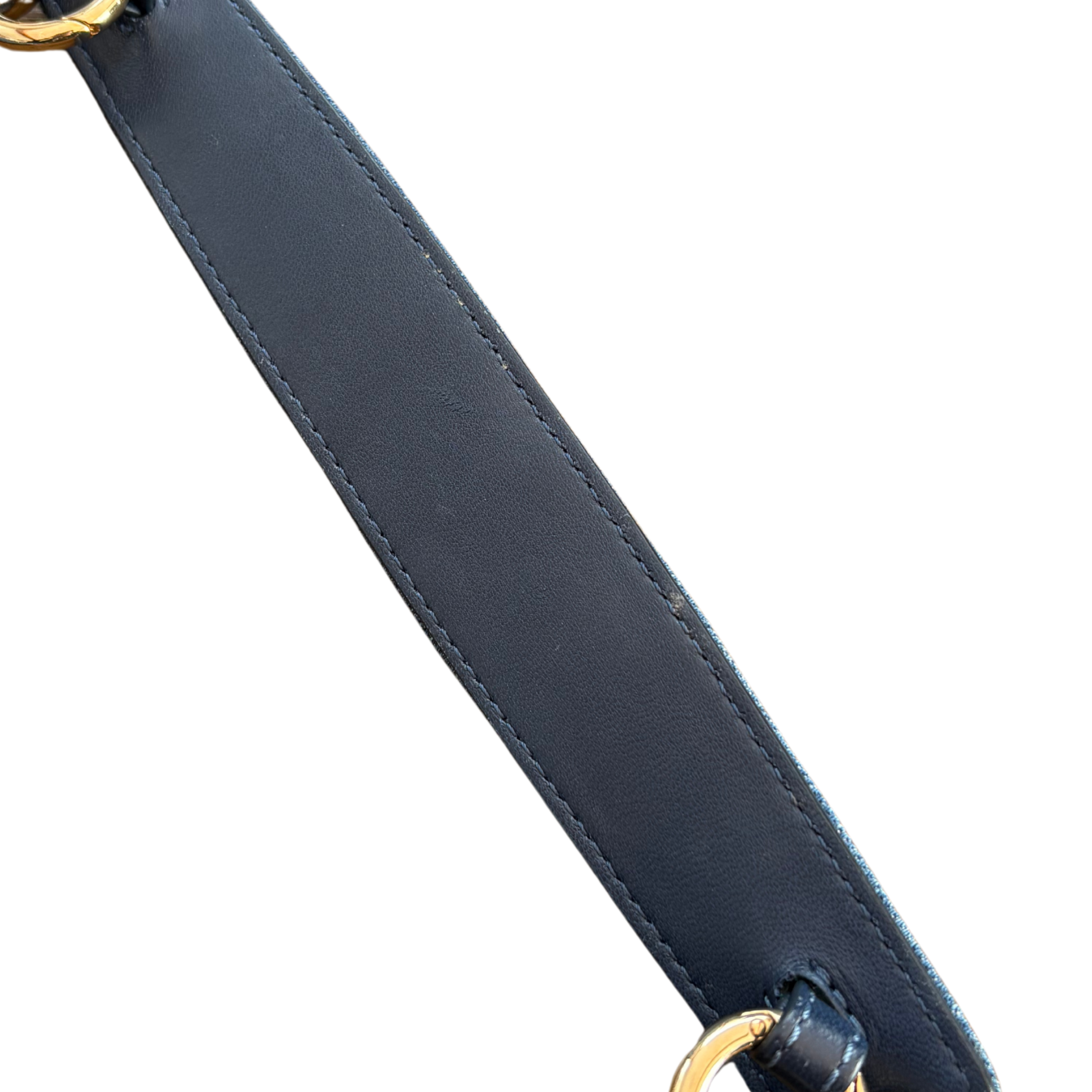 Valentino 'Spike Rockstud' Denim Handbag