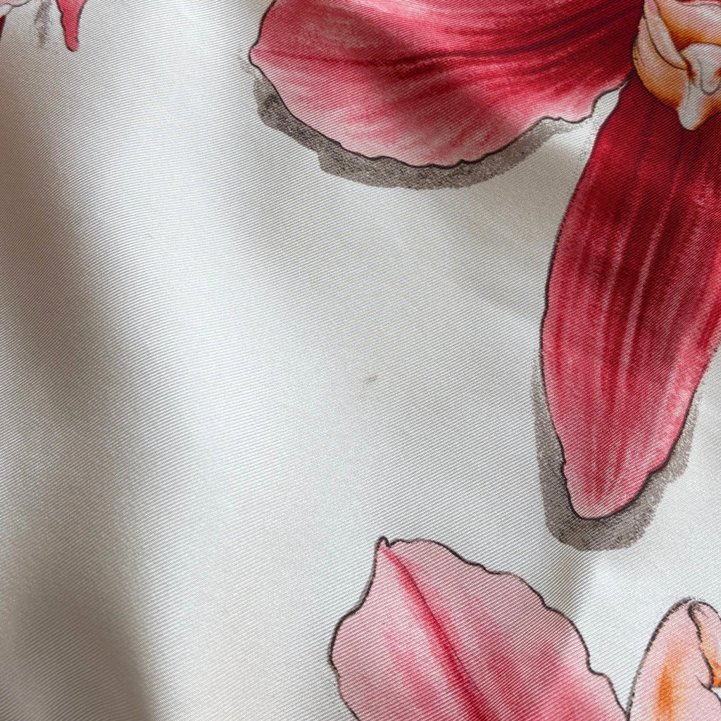 Tiffany & Co. 'Orchirds' Silk Scarf