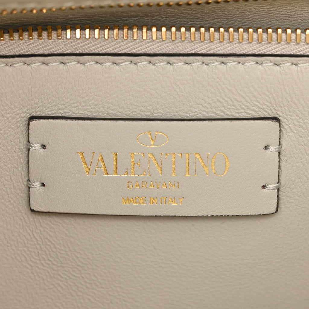 VALENTINO ROMAN STUD LARGE NAPPA LEATHER SHOULDER BAG