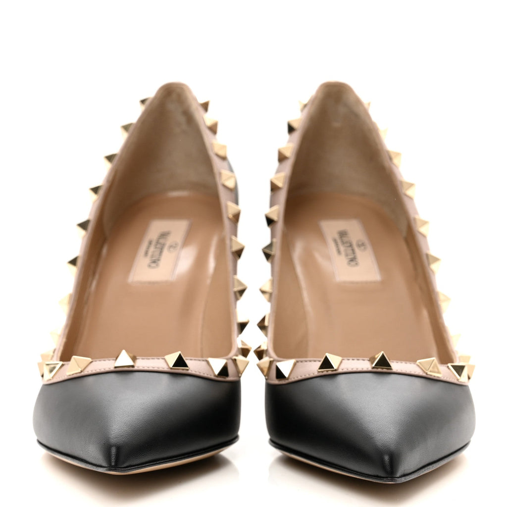VALENTINO GARAVANI CALFSKIN ROCKSTUD 85MM PUMPS