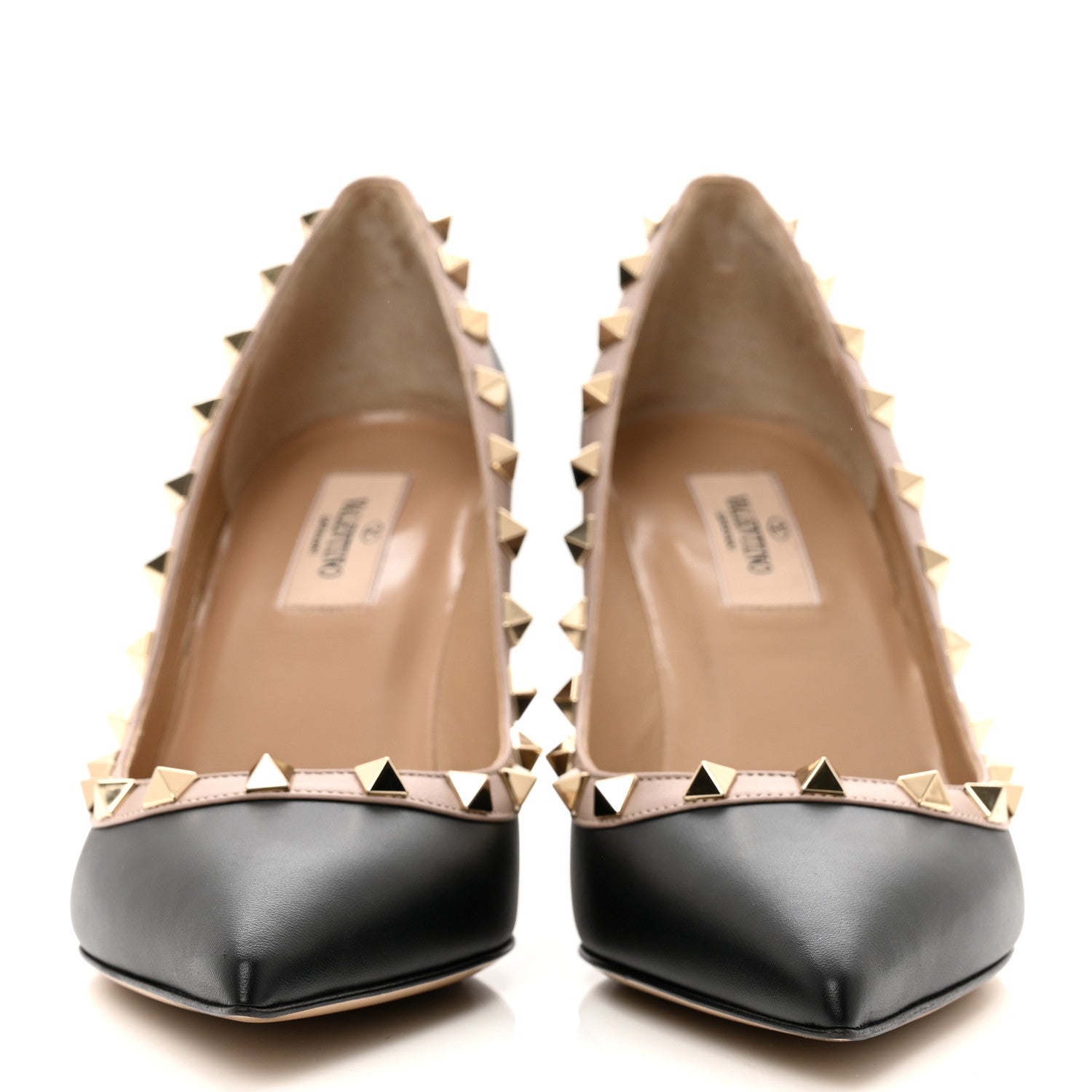 VALENTINO GARAVANI CALFSKIN ROCKSTUD 85MM PUMPS