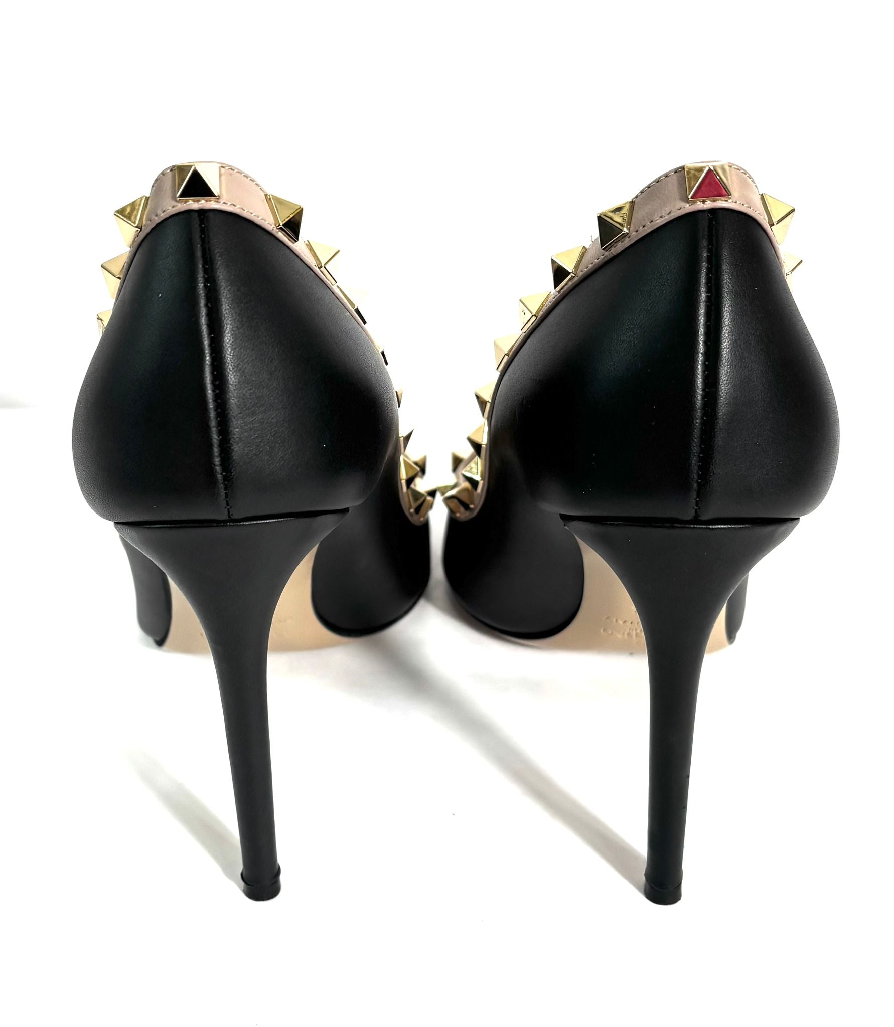 VALENTINO GARAVANI CALFSKIN ROCKSTUD 85MM PUMPS