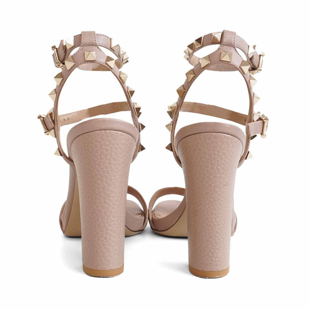 Valentino Rockstud Ankle Strap Heels - Women's 37