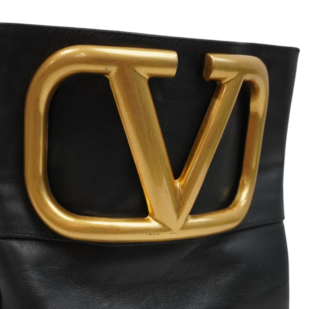 Valentino 'V Logo' Boots - Women's 41
