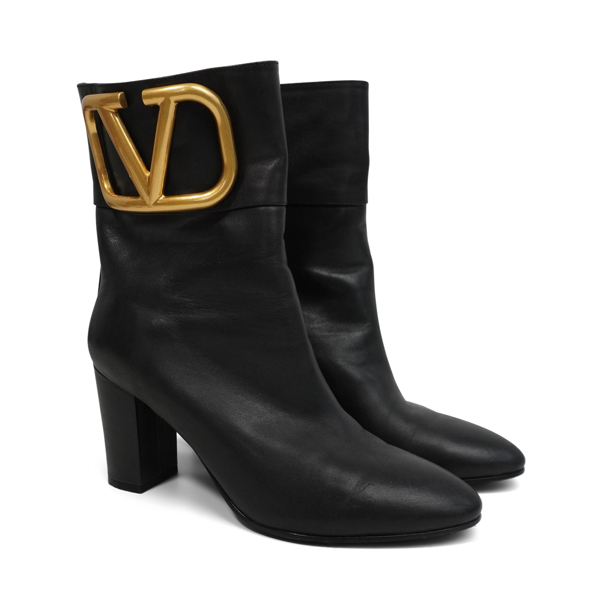 Valentino 'V Logo' Boots - Women's 41