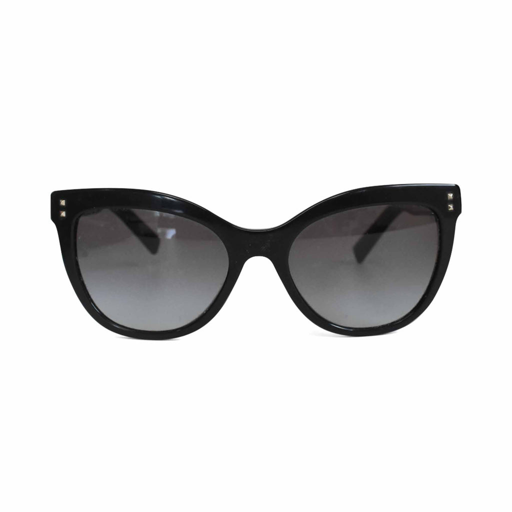 Velentino Wayfarer Rockstud Sunglasses