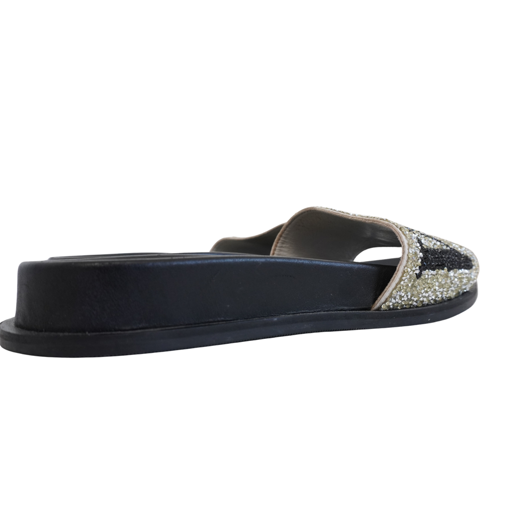 Valentino 'VLTN' Slides - Women's 38