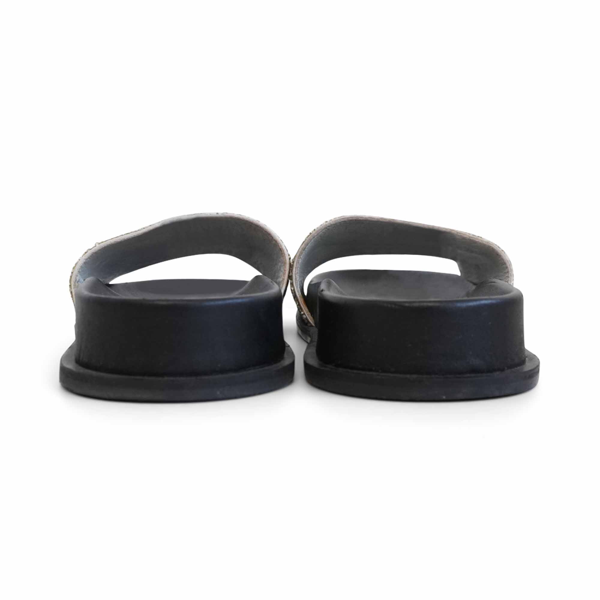Valentino 'VLTN' Slides - Women's 38
