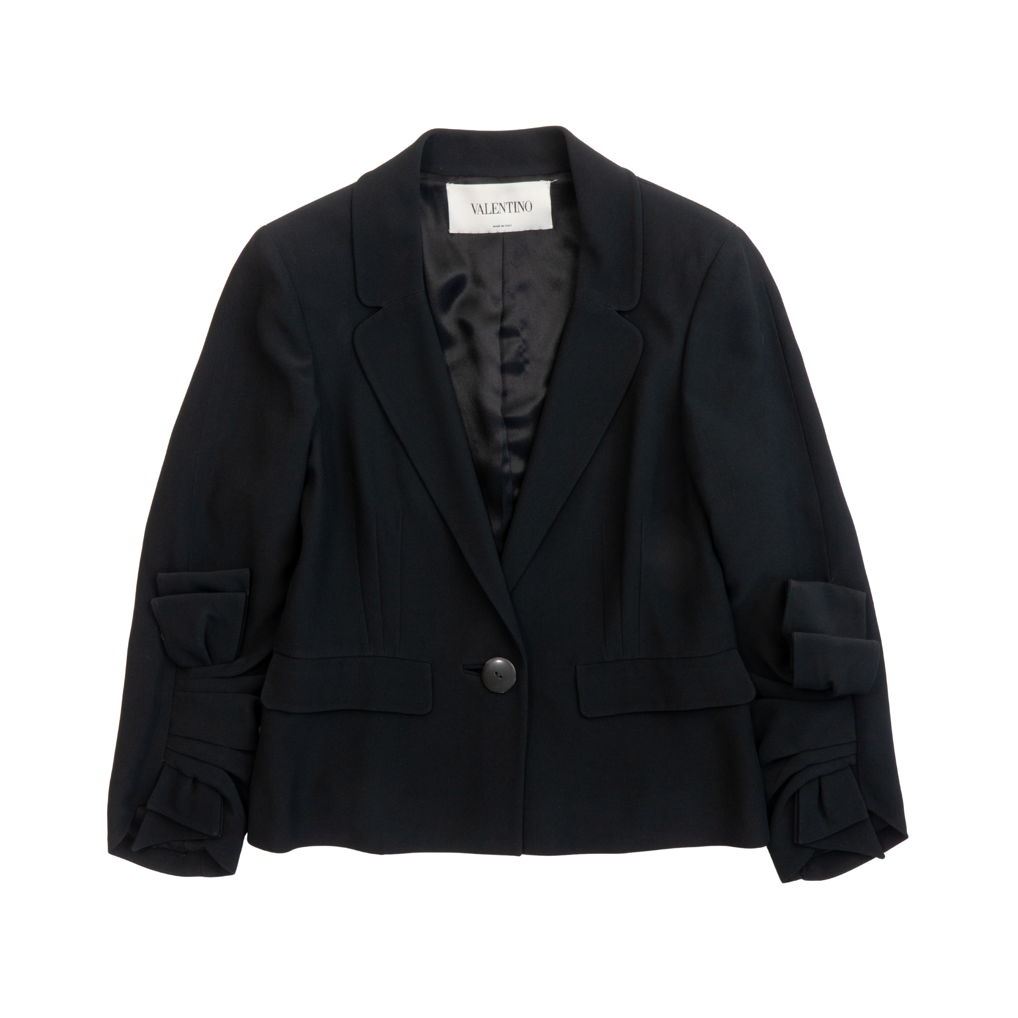 Valentino Bow Sleeve Blazer - Women's 8