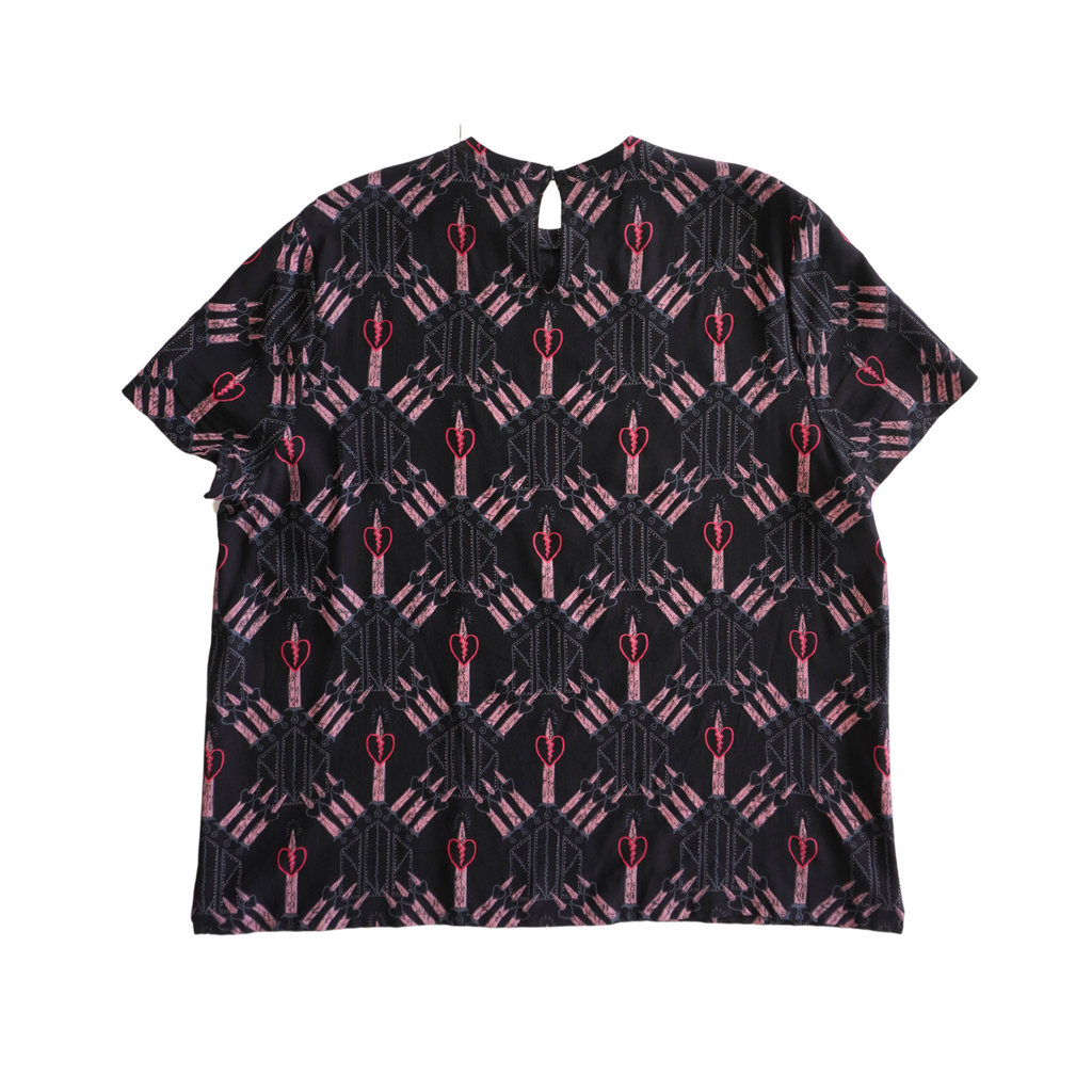 Valentino Silk T-Shirt - Women's L