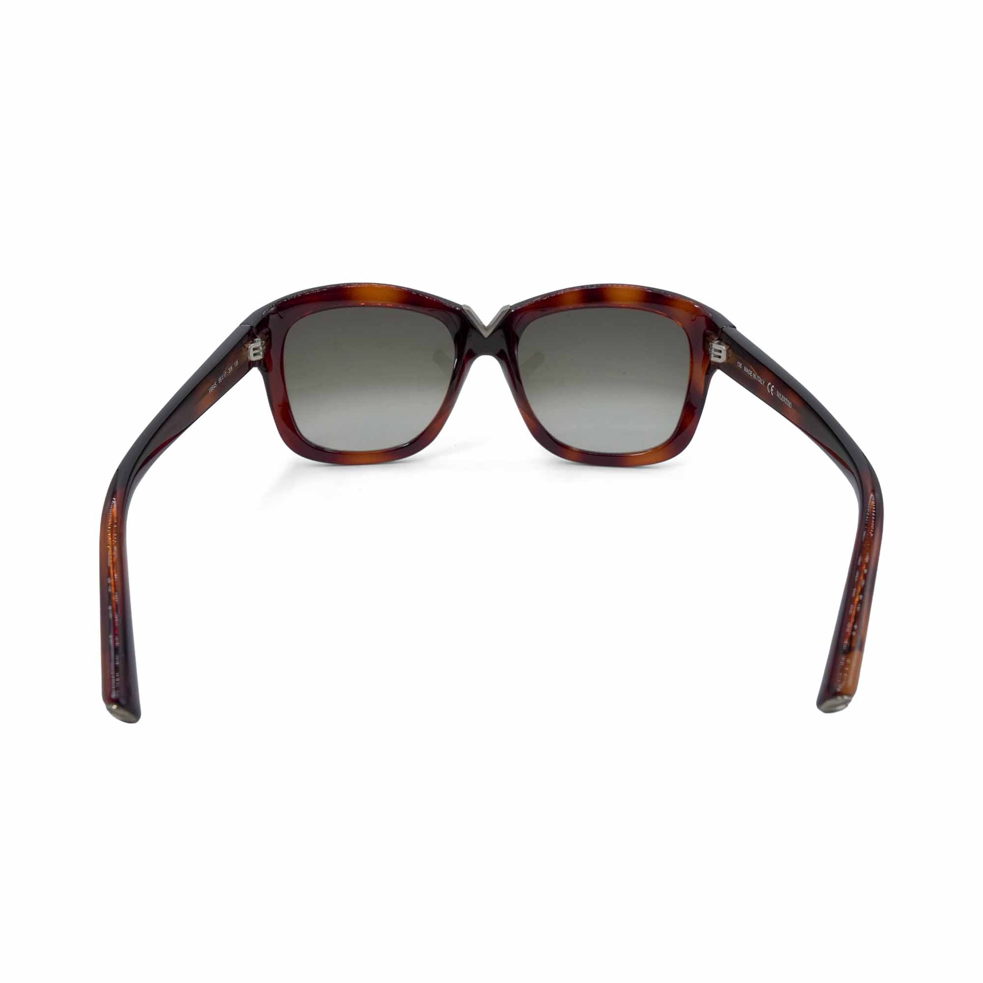 Valentino Tortoise Sunglasses