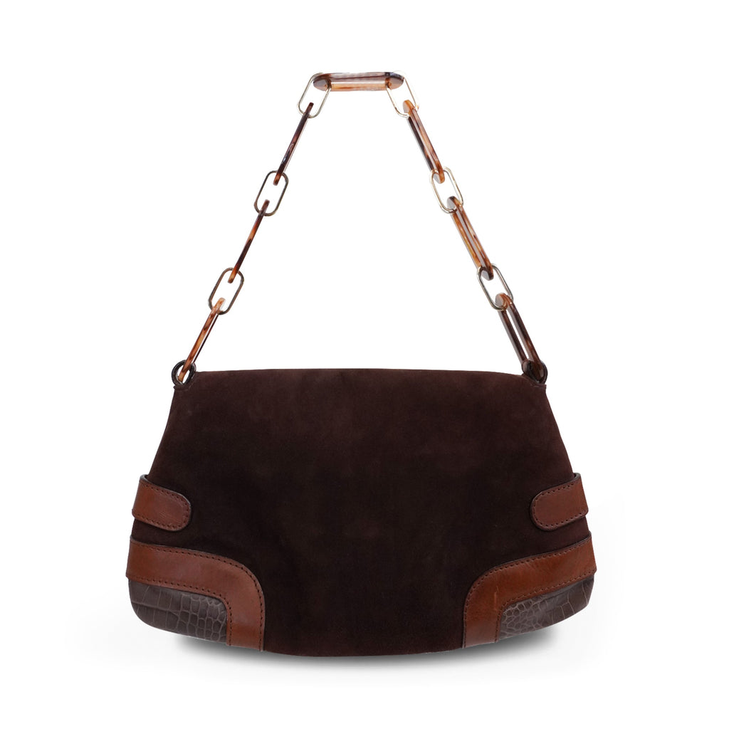 Valentino Suede Shoulder Bag