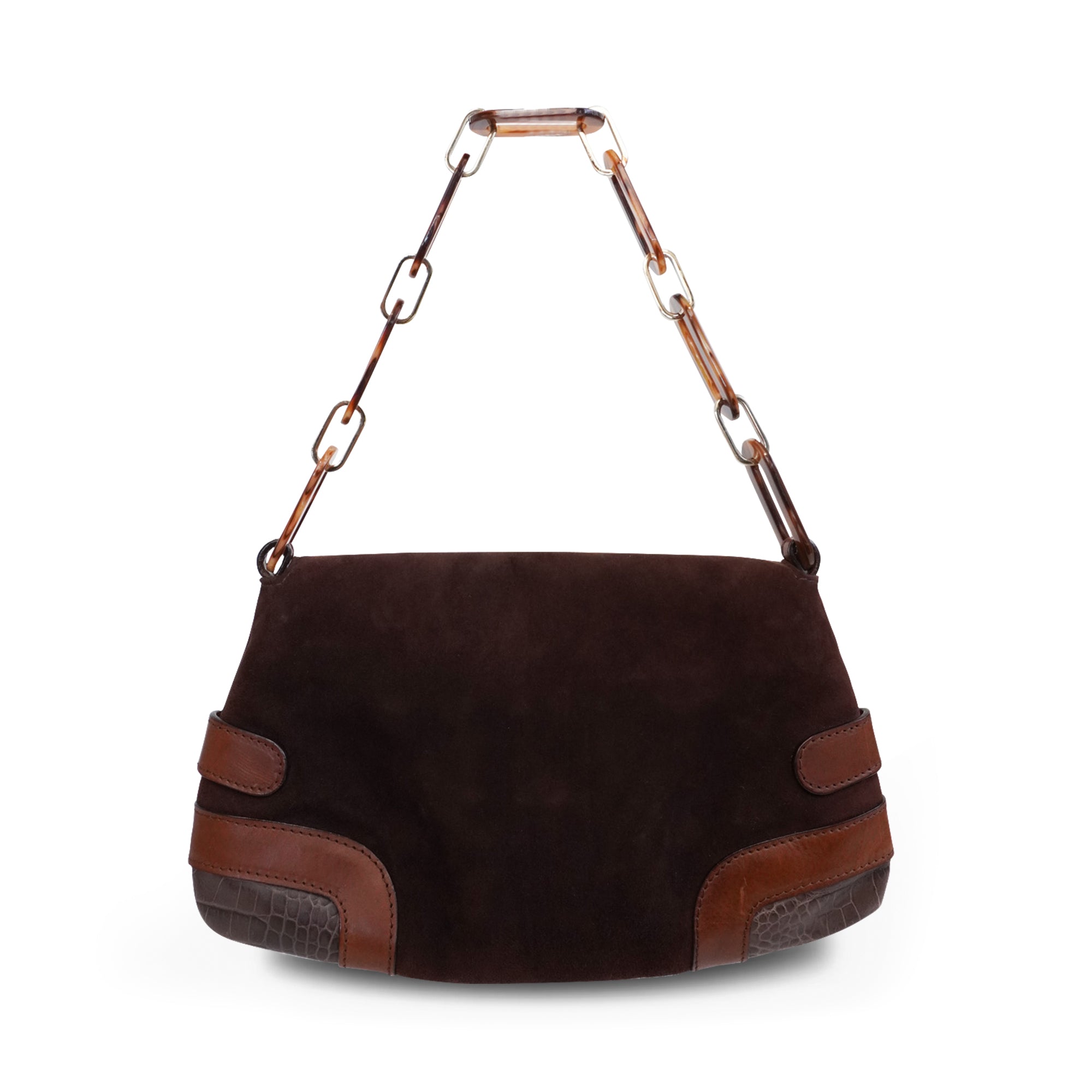 Valentino Suede Shoulder Bag
