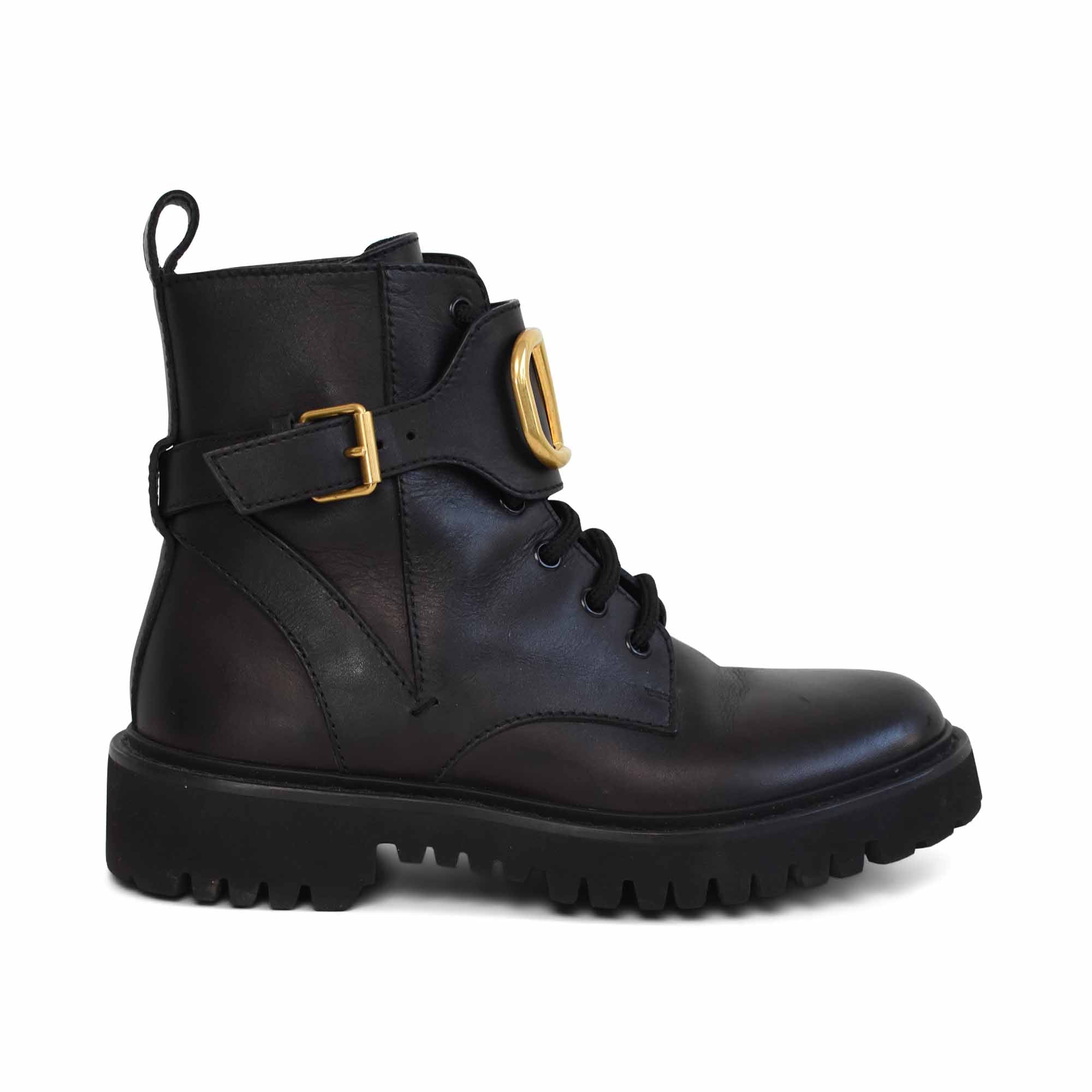 Valentino 'V-Logo Signature' Boots - Women's 36