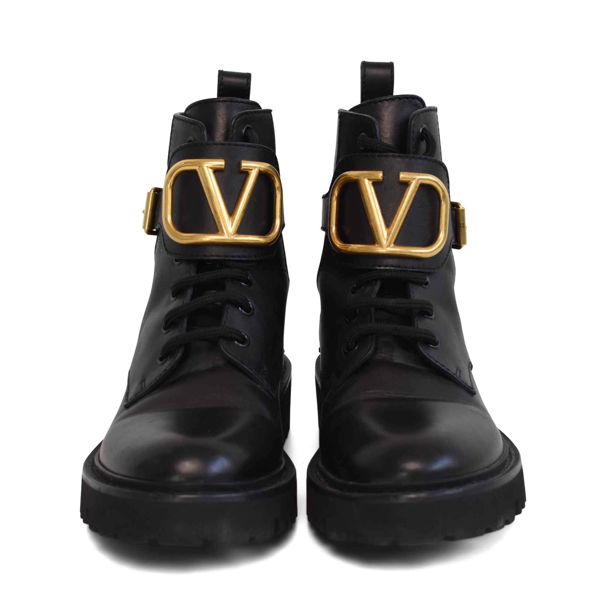 Valentino 'V-Logo Signature' Boots - Women's 36