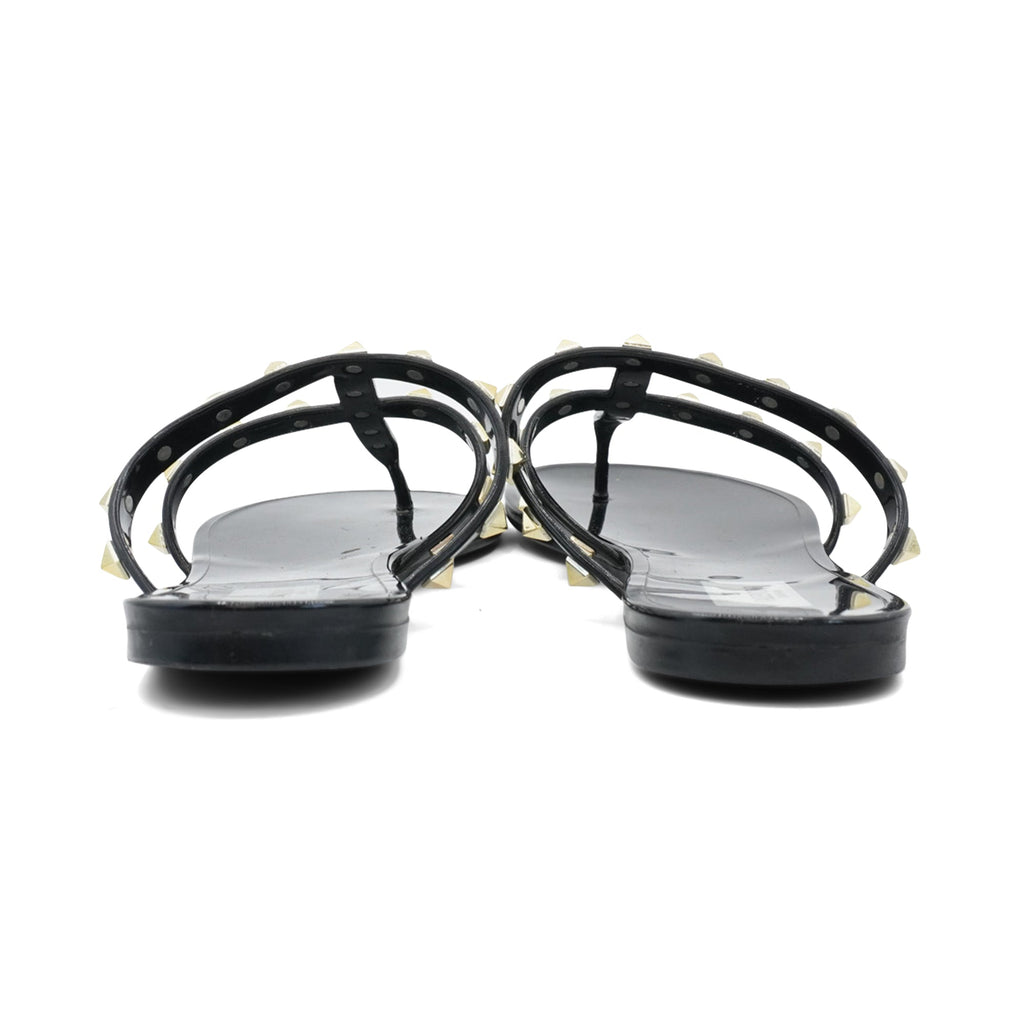 Valentino Rockstud Flip Flops - Women's 40