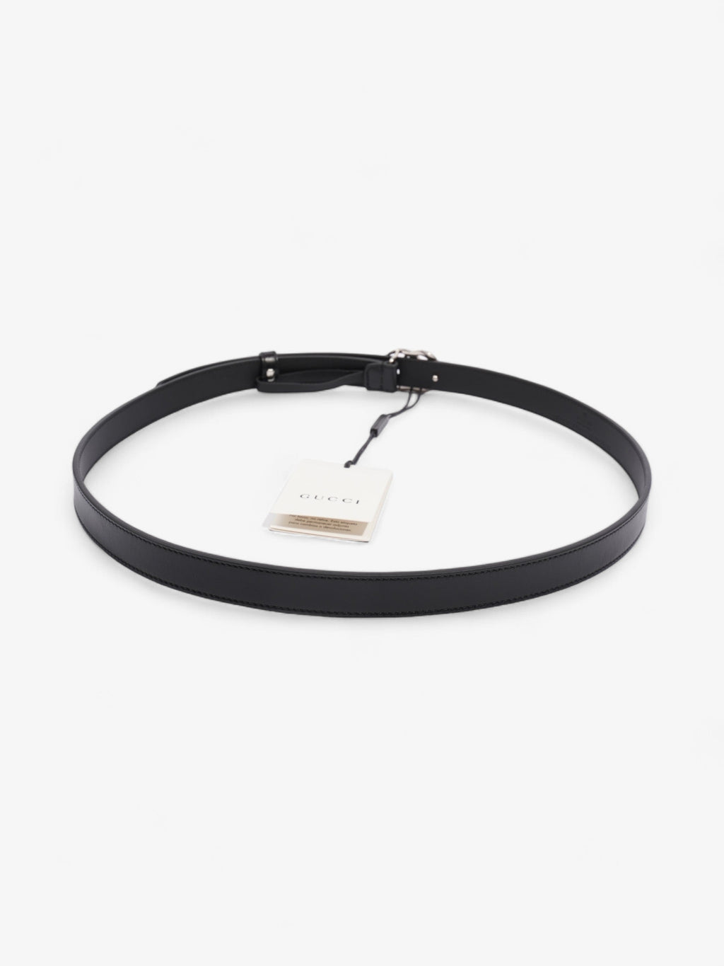 Gucci Gucci Marmont belt Black / Silver Leather 95cm/28"