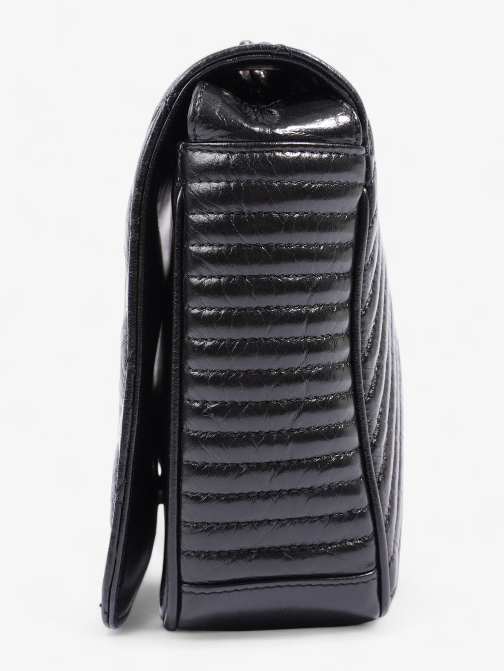 Chanel Coco Boy Flap  Black Lambskin Leather