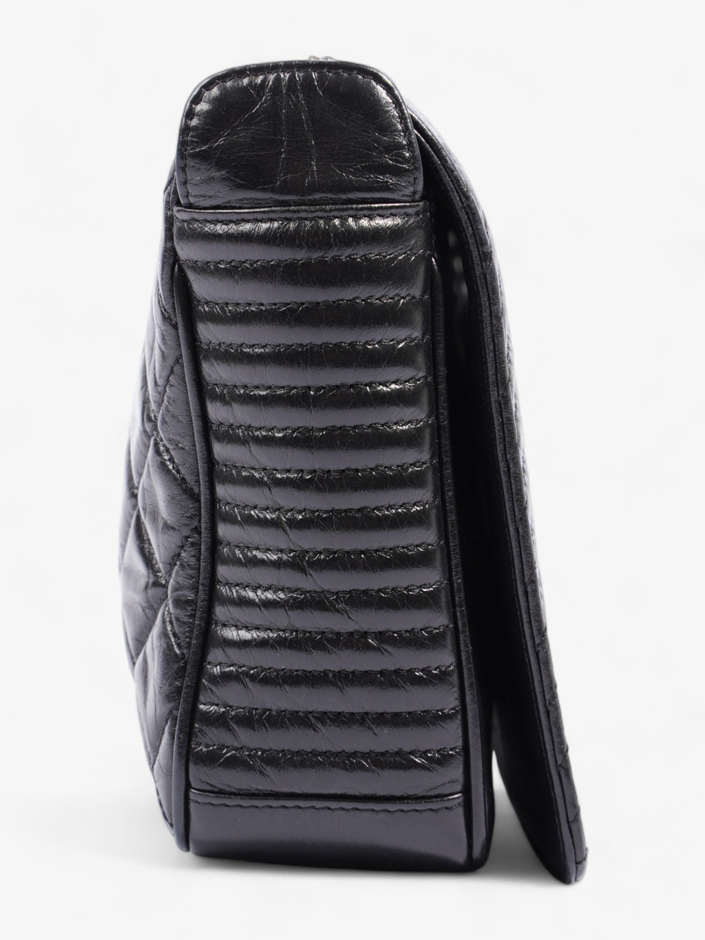 Chanel Coco Boy Flap  Black Lambskin Leather