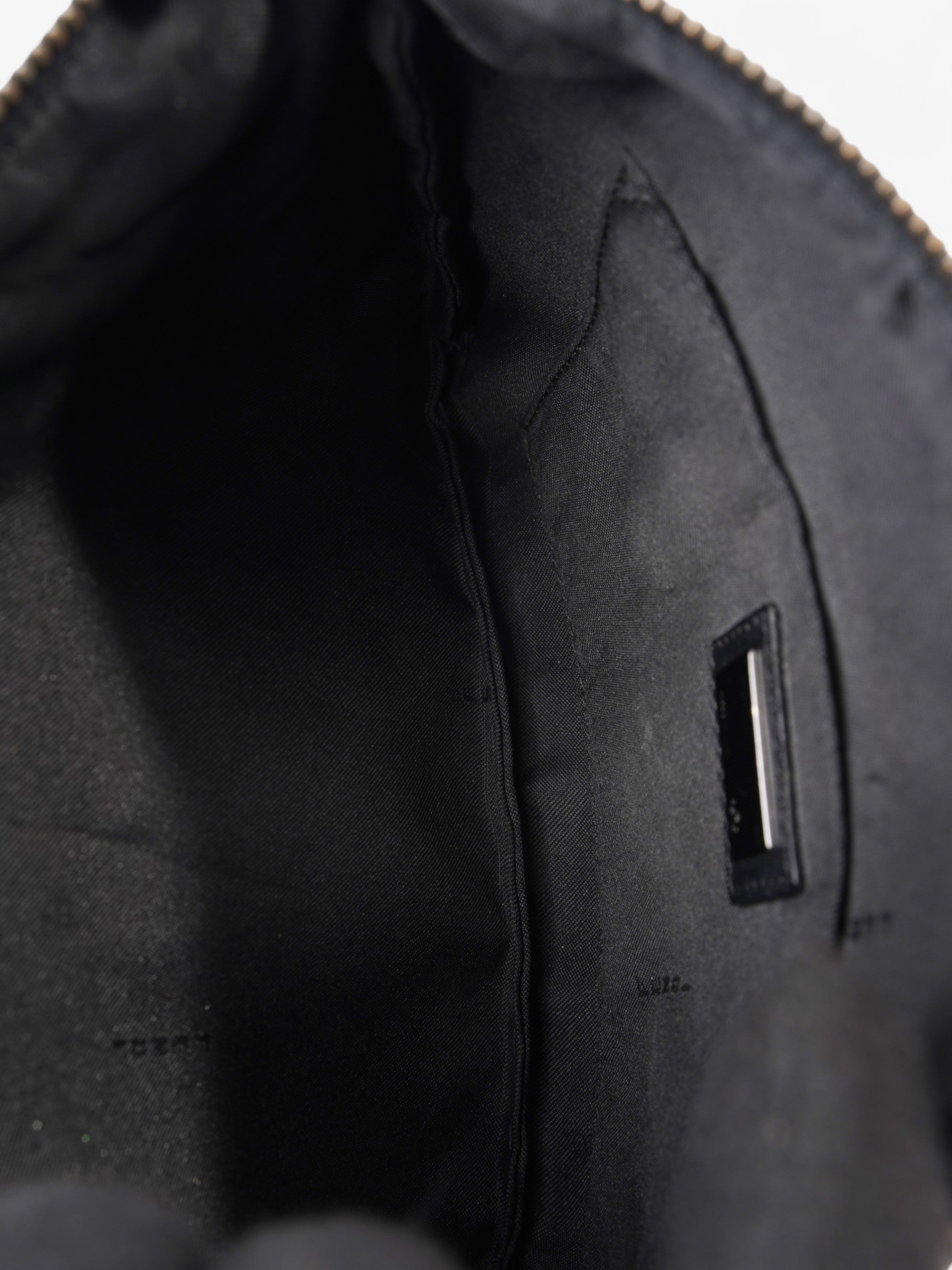 Fendi FF Zucchino Black Canvas