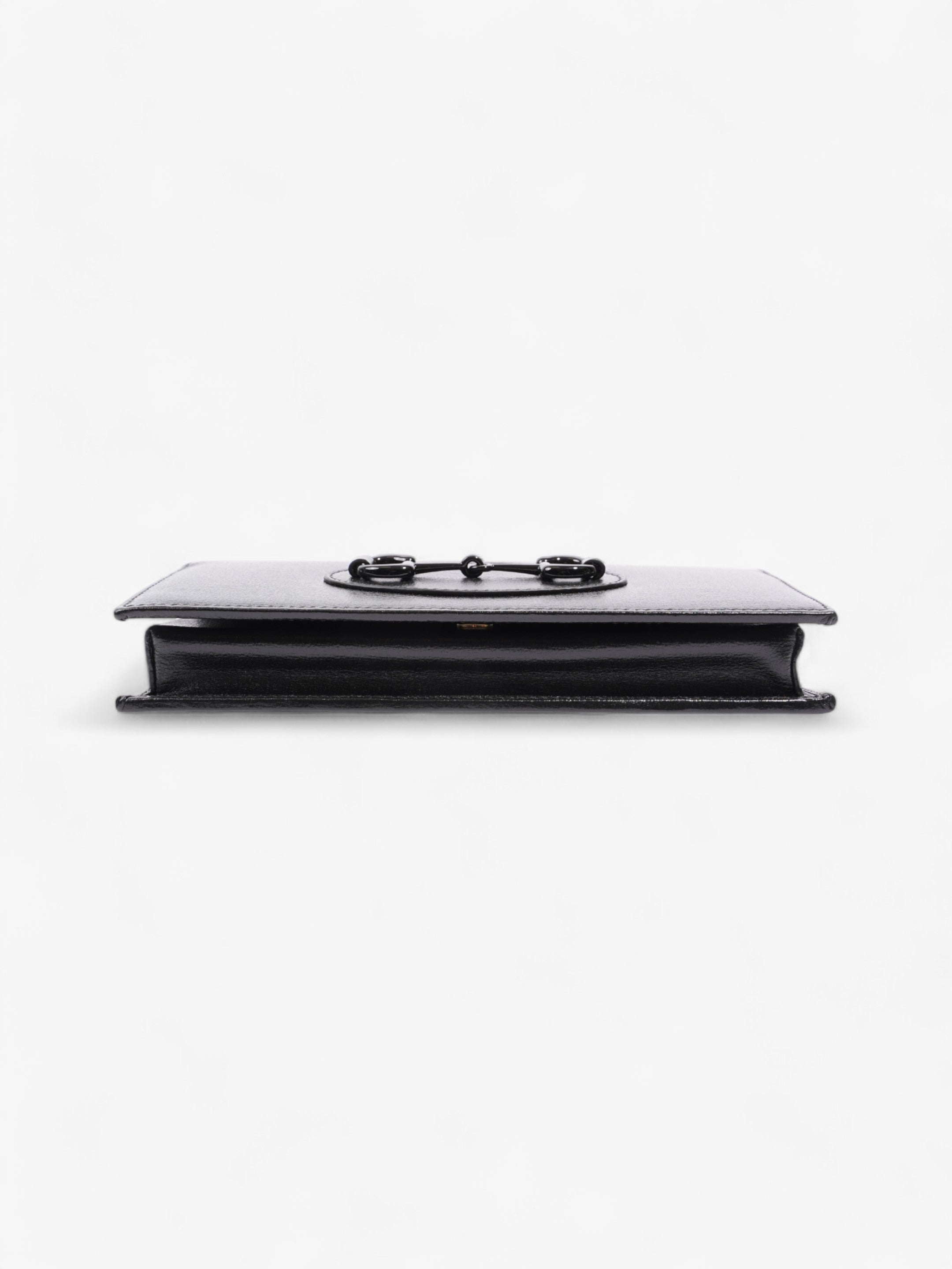 Gucci Horsebit 1955 Wallet on Chain Black Leather