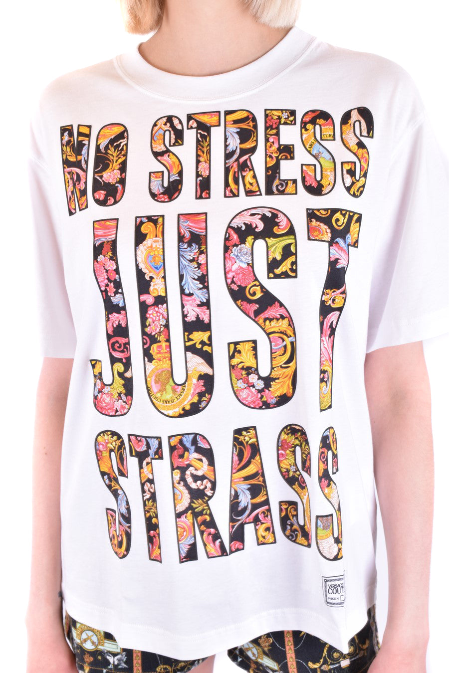 VERSACE JEANS COUTURE PRINTED T-SHIRT