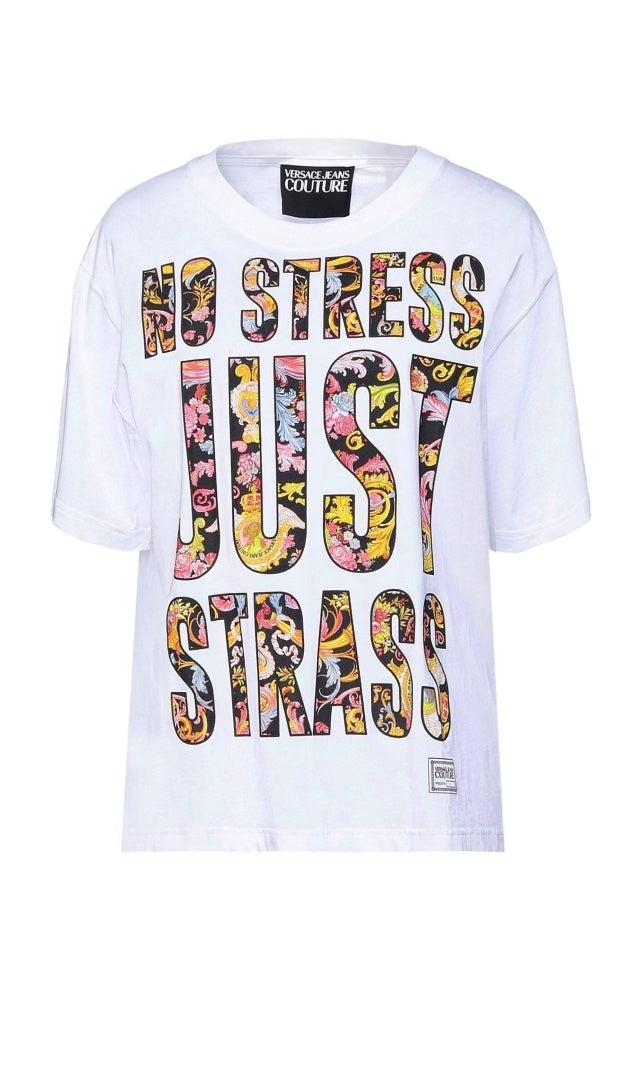 VERSACE JEANS COUTURE PRINTED T-SHIRT