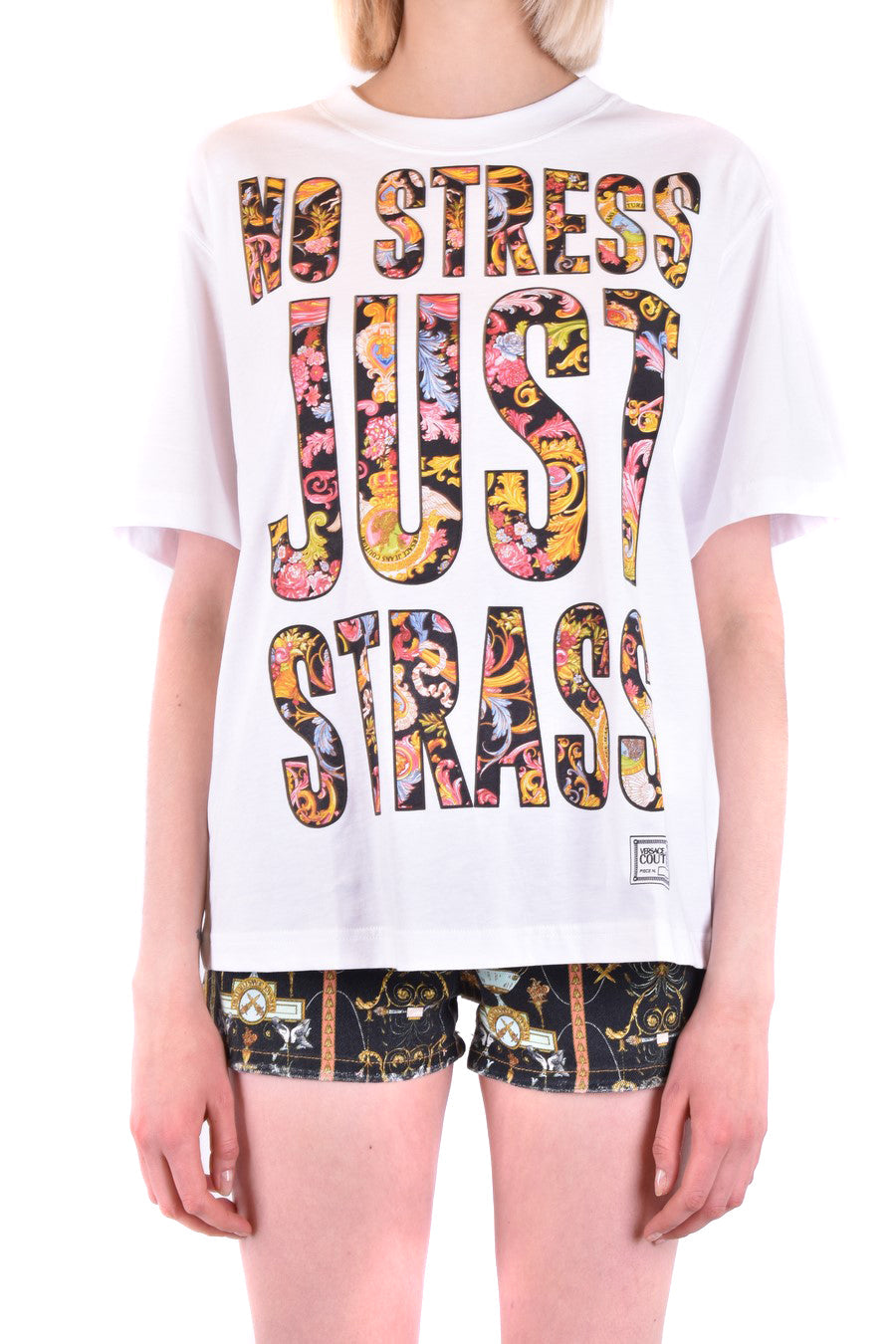 VERSACE JEANS COUTURE PRINTED T-SHIRT