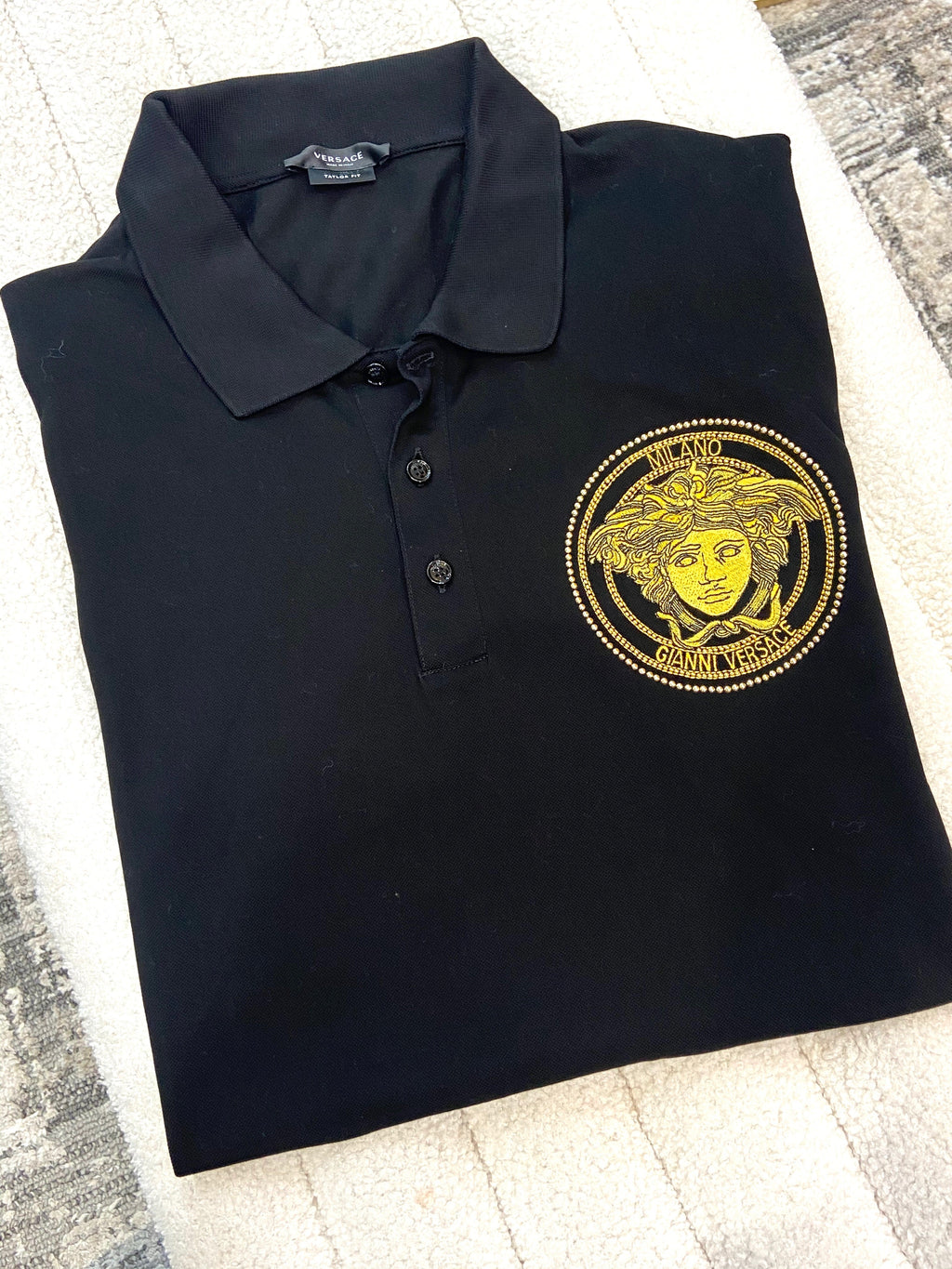 VERSCAE LA MEDUSA POLO SHIRT