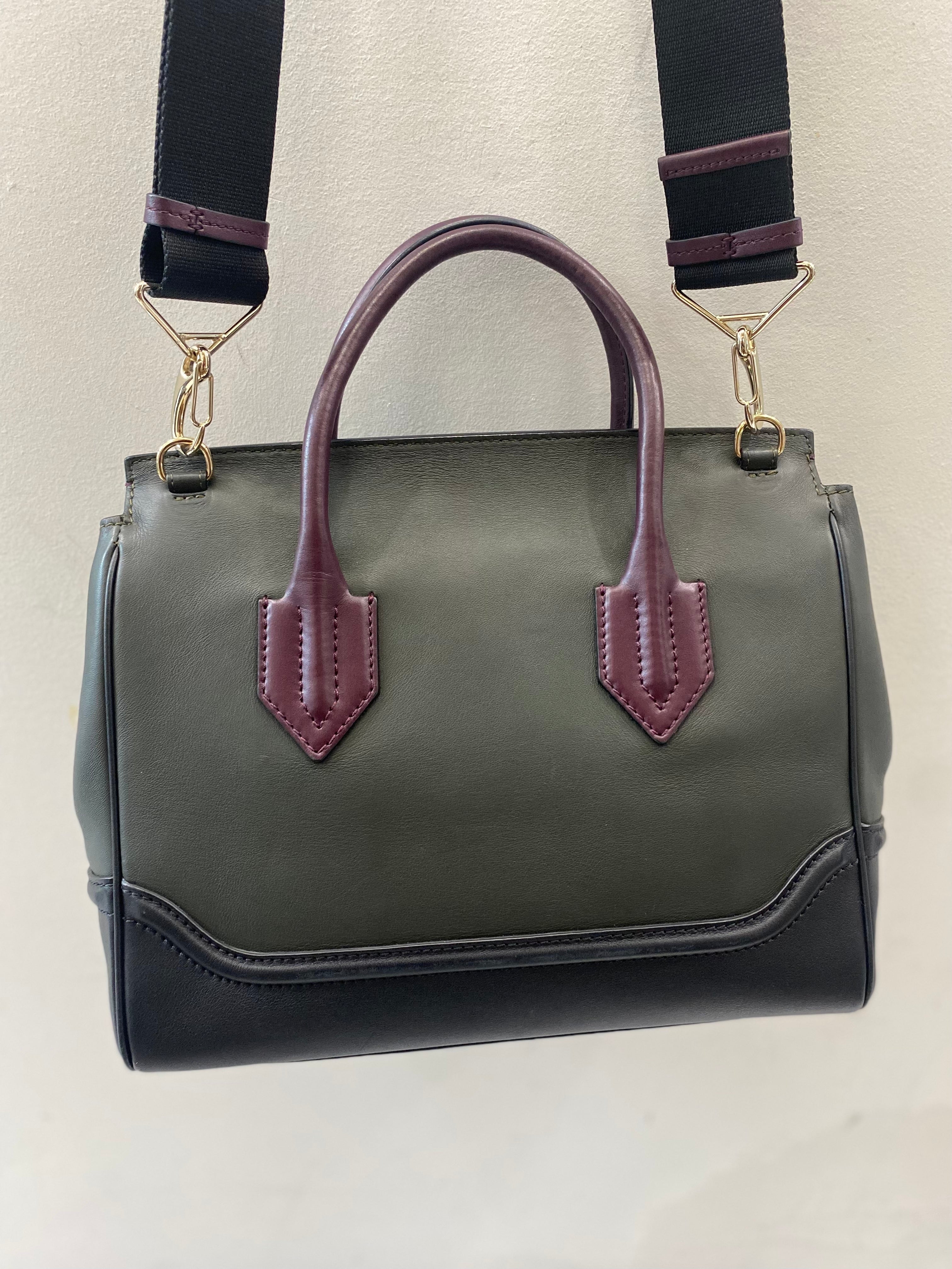 VERSACE PALAZZO MEDUSA EMPIRE LEATHER HANDBAG
