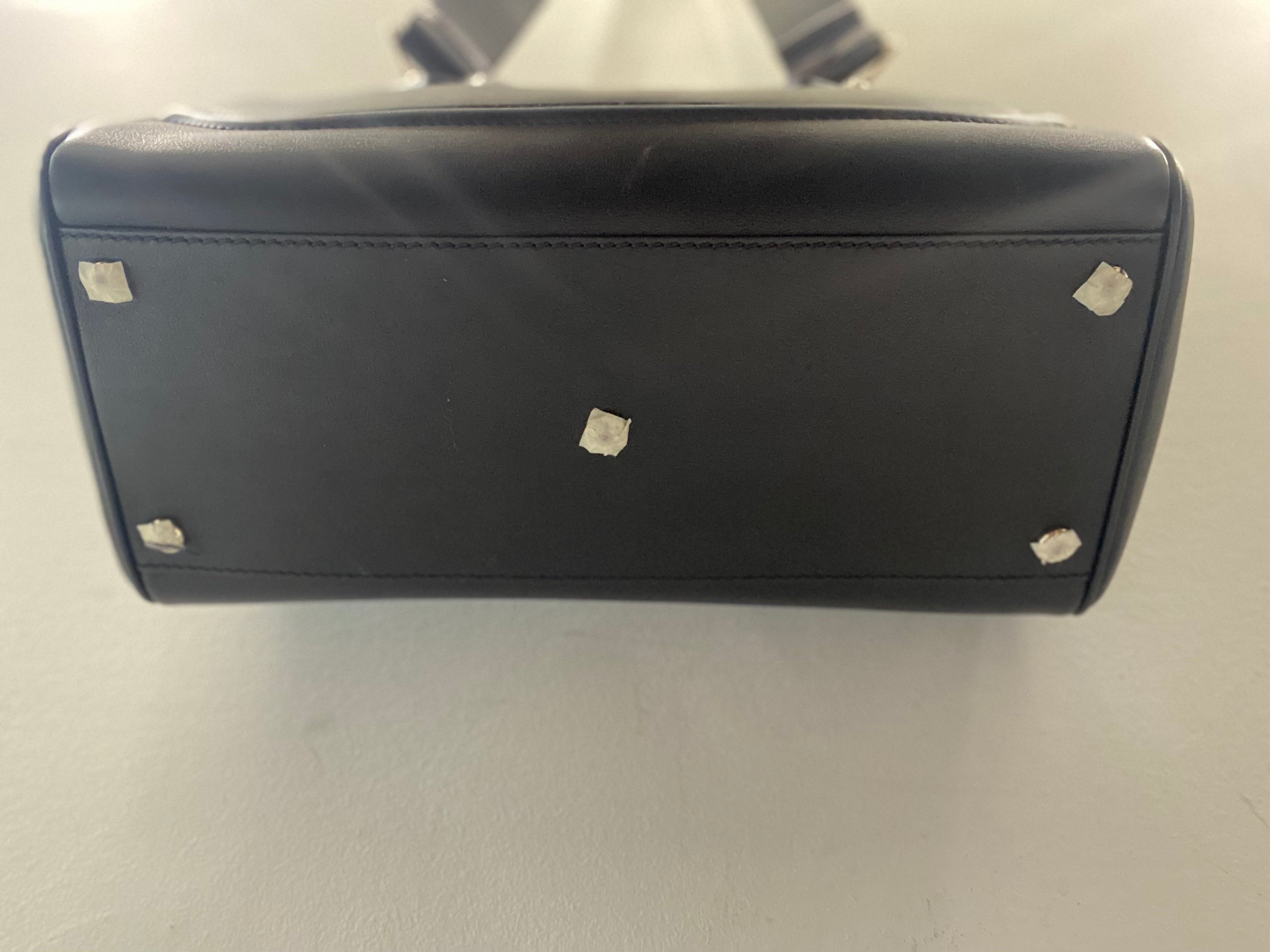 VERSACE PALAZZO MEDUSA EMPIRE LEATHER HANDBAG