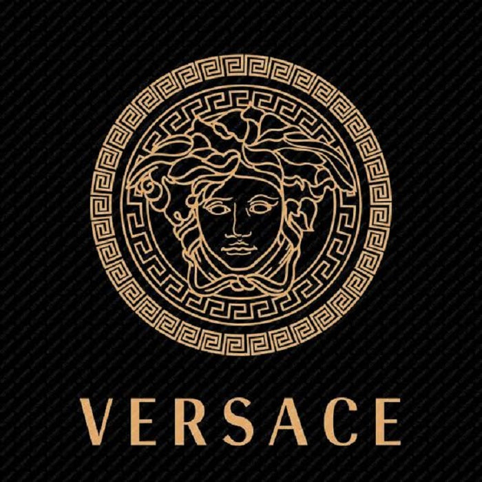 VERSACE MEDUSA LOGO LEATHER BELT