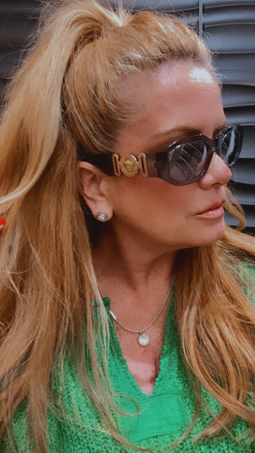 VERSACE BIGGIE MEDUSA SUNGLASSES