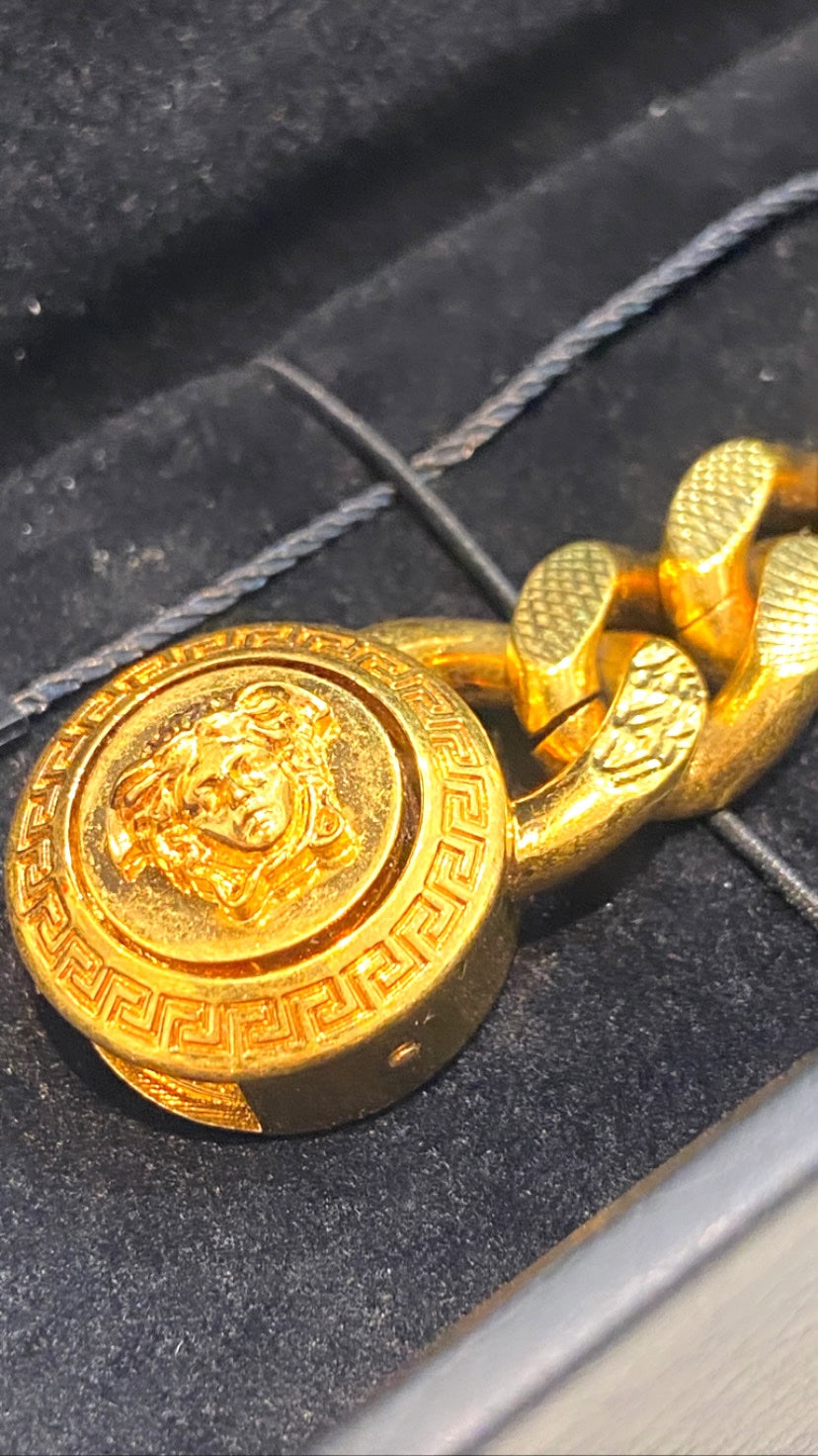 VERSACE MEDUSA CHAIN LINK BRACELET