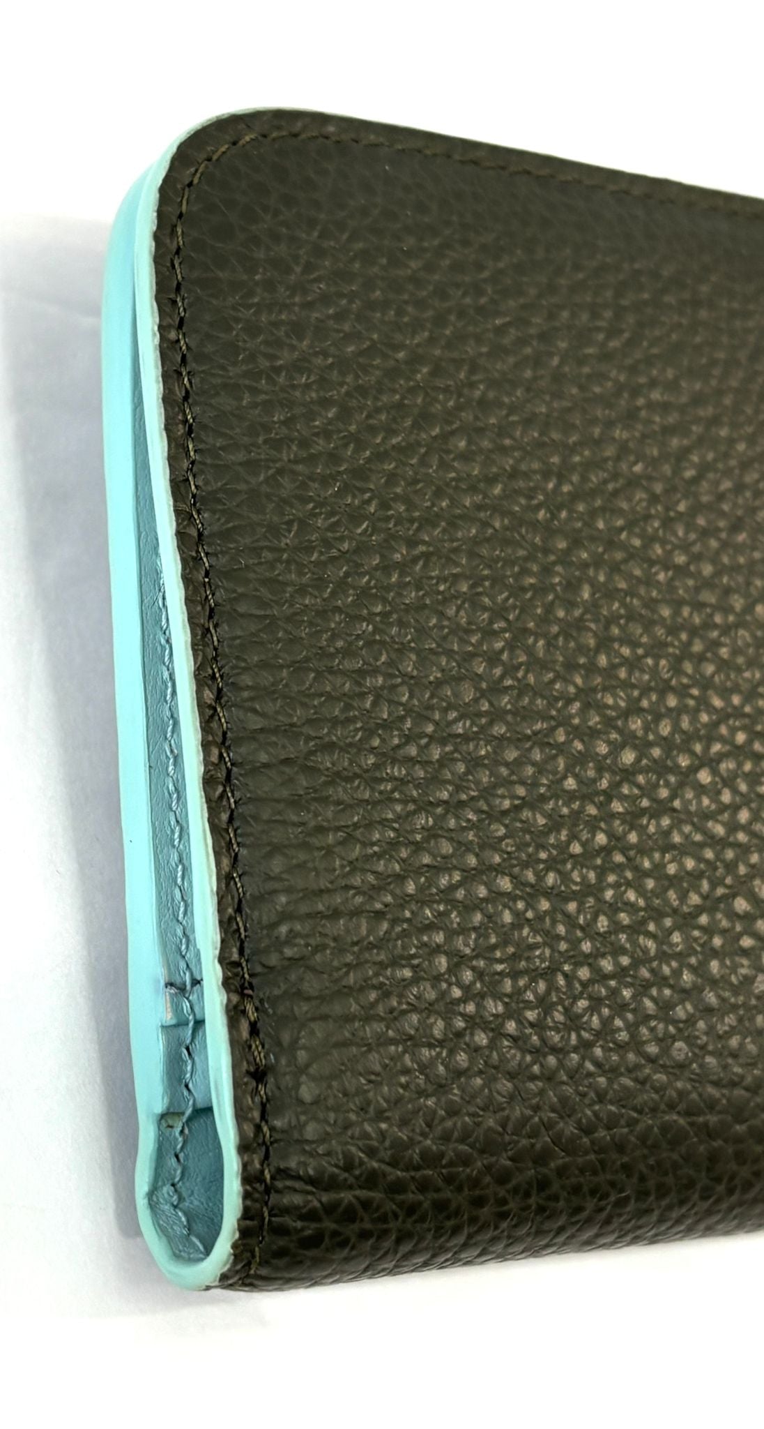 VERSACE BLACK LEATHER MEDUSA WALLET
