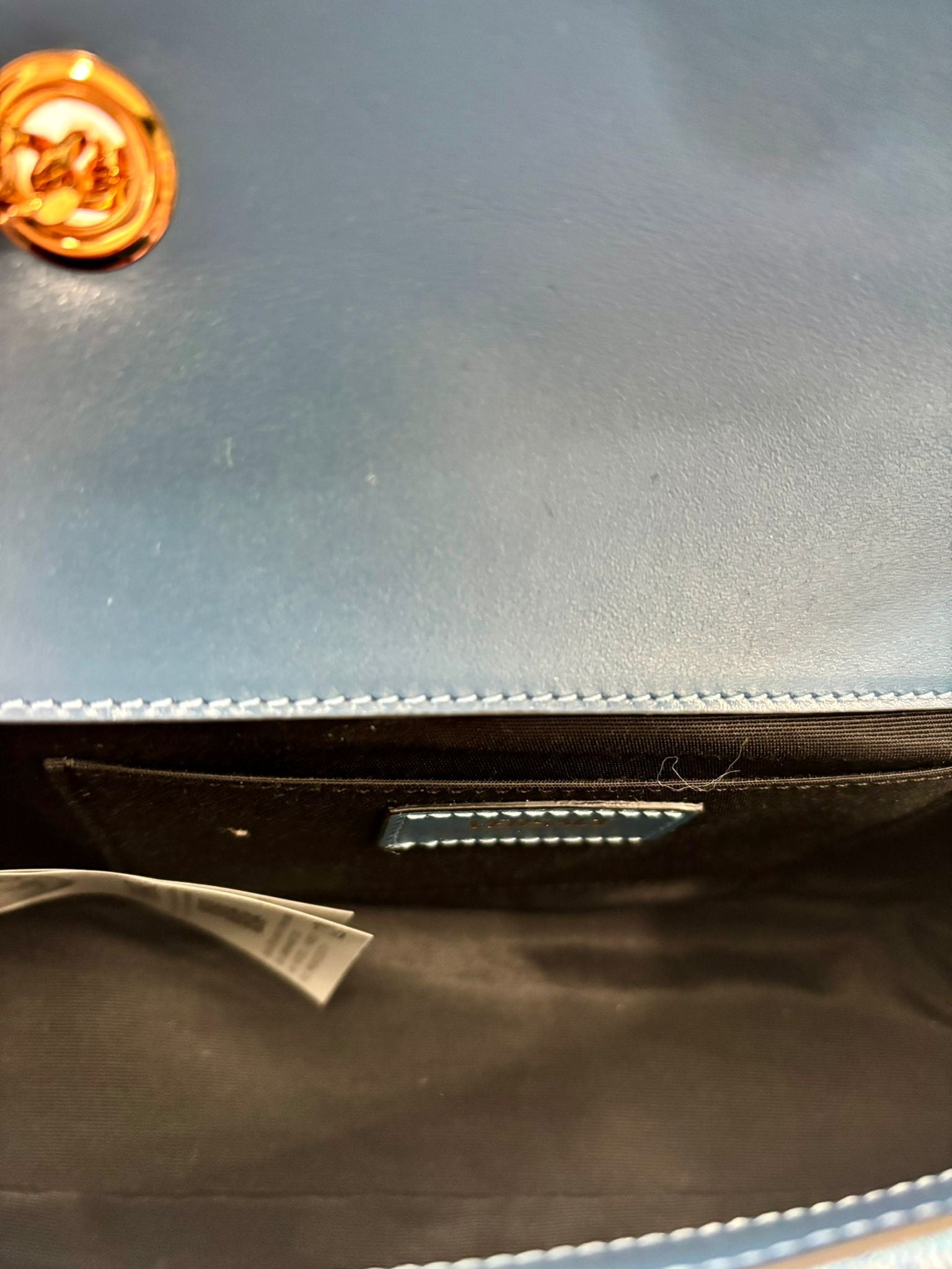 VERSACE QUILTED JACQUARD LA MEDUSA SHOULDER BAG